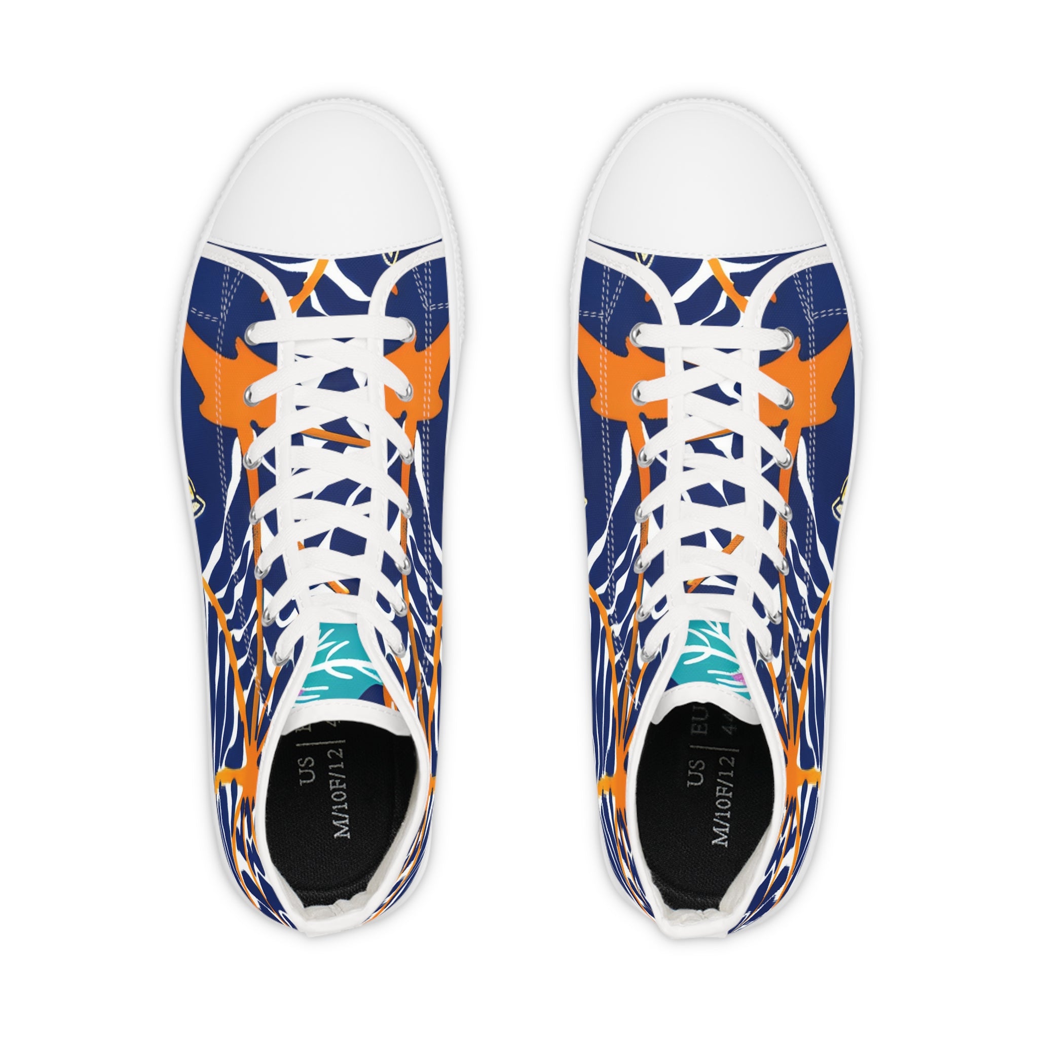 Men's High Top Sneakers, Artsulli - Art is Long, Life is Short, Shoes, , , , , , , 
