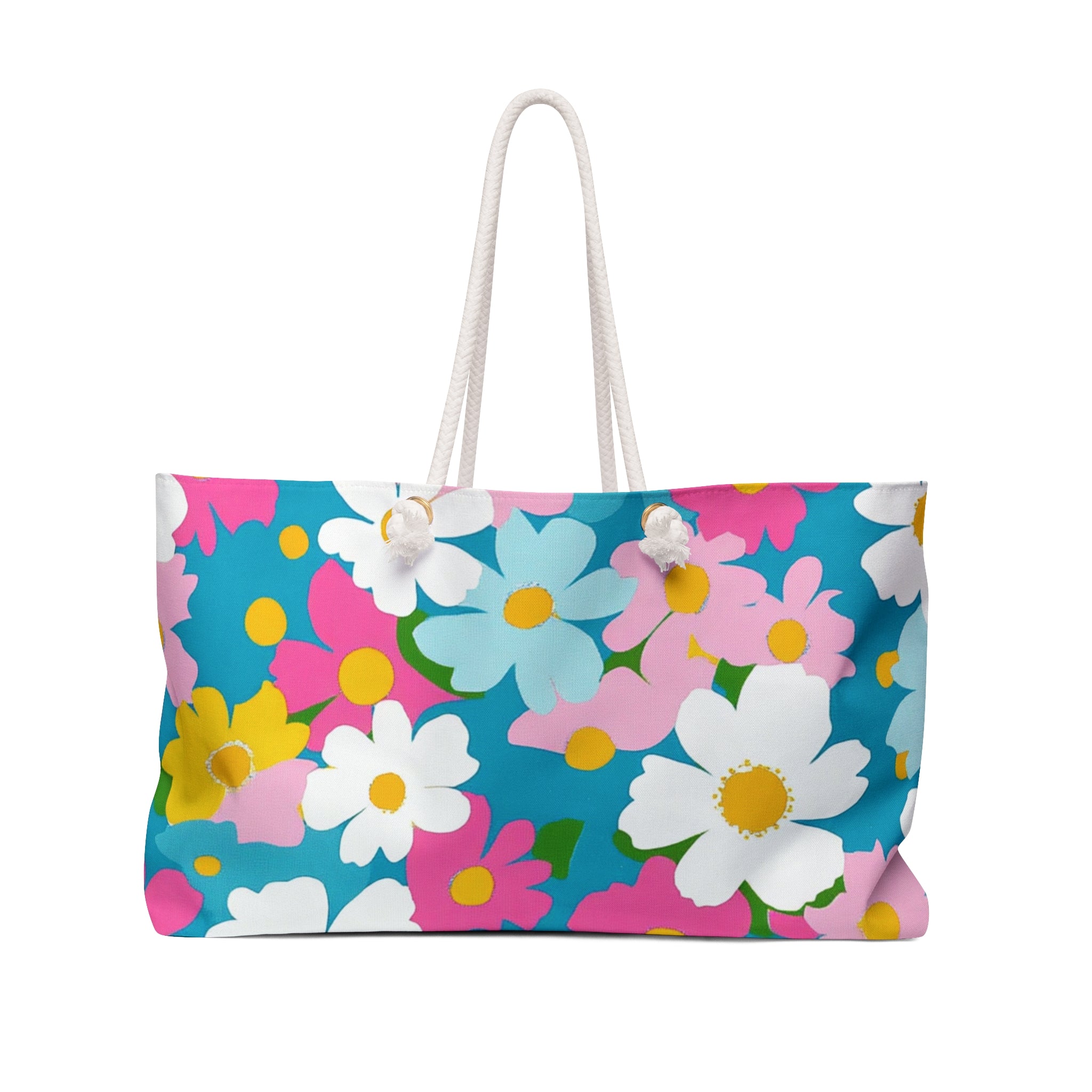 Flowers II Multi-Color Copy of Weekender Bag, Artsulli - Art is Long, Life is Short, Bags, Size, 24" × 13", , , , , 53952569444414