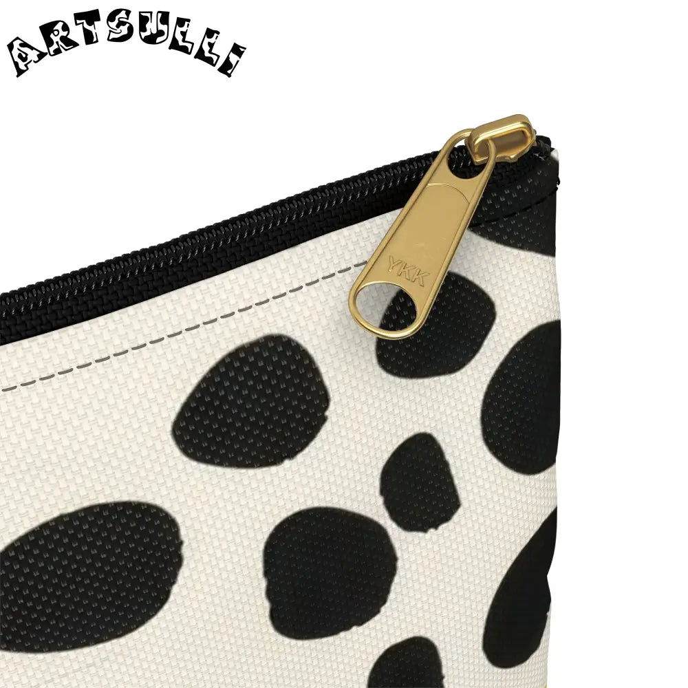 JAKKOUTTHEBXX Rae Zebra Rhapsody Accessory Pouch JAKKOUTTHEBXX