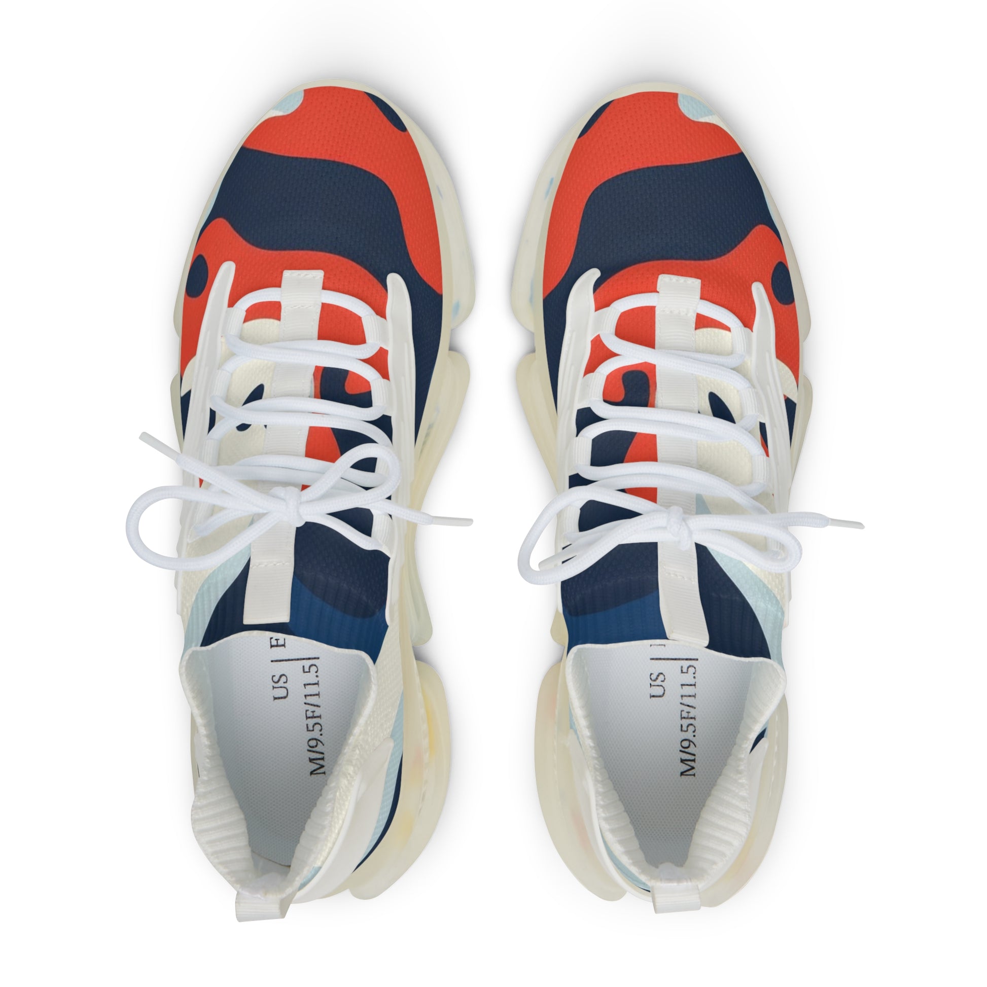 Camo Ghosts Men's Mesh Sneakers, Artsulli - Art is Long, Life is Short, Shoes, , , , , , , 