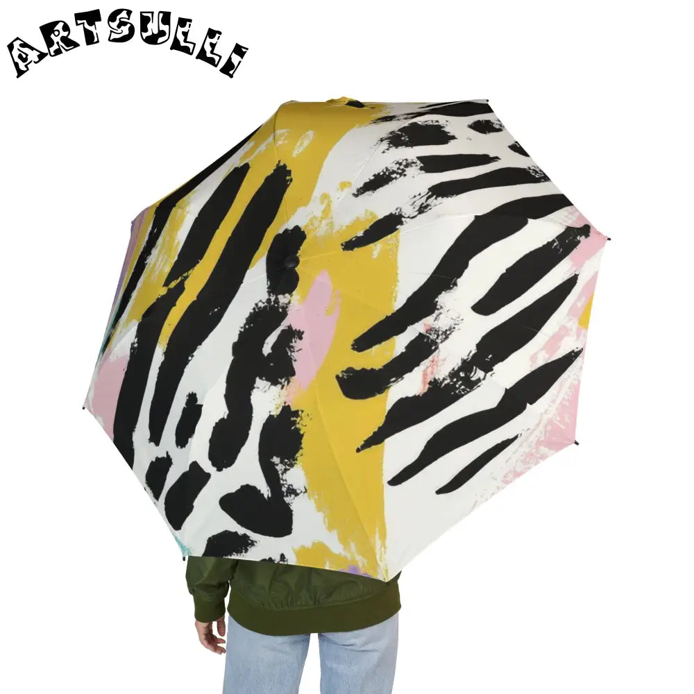 JAKKOUTTHEBXX Wild Zebra Stripes x Paint Brush Strokes Multi-Color