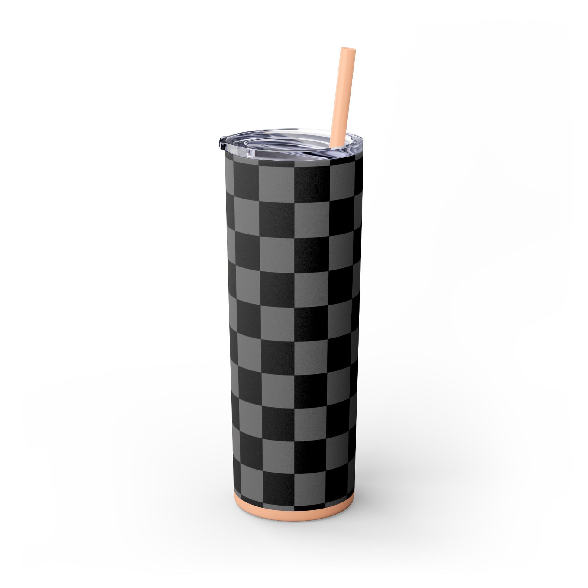 8K Void Surfer Skinny Tumbler with Straw, 20oz, Artsulli - Art is Long, Life is Short, Mug, , , , , , , 