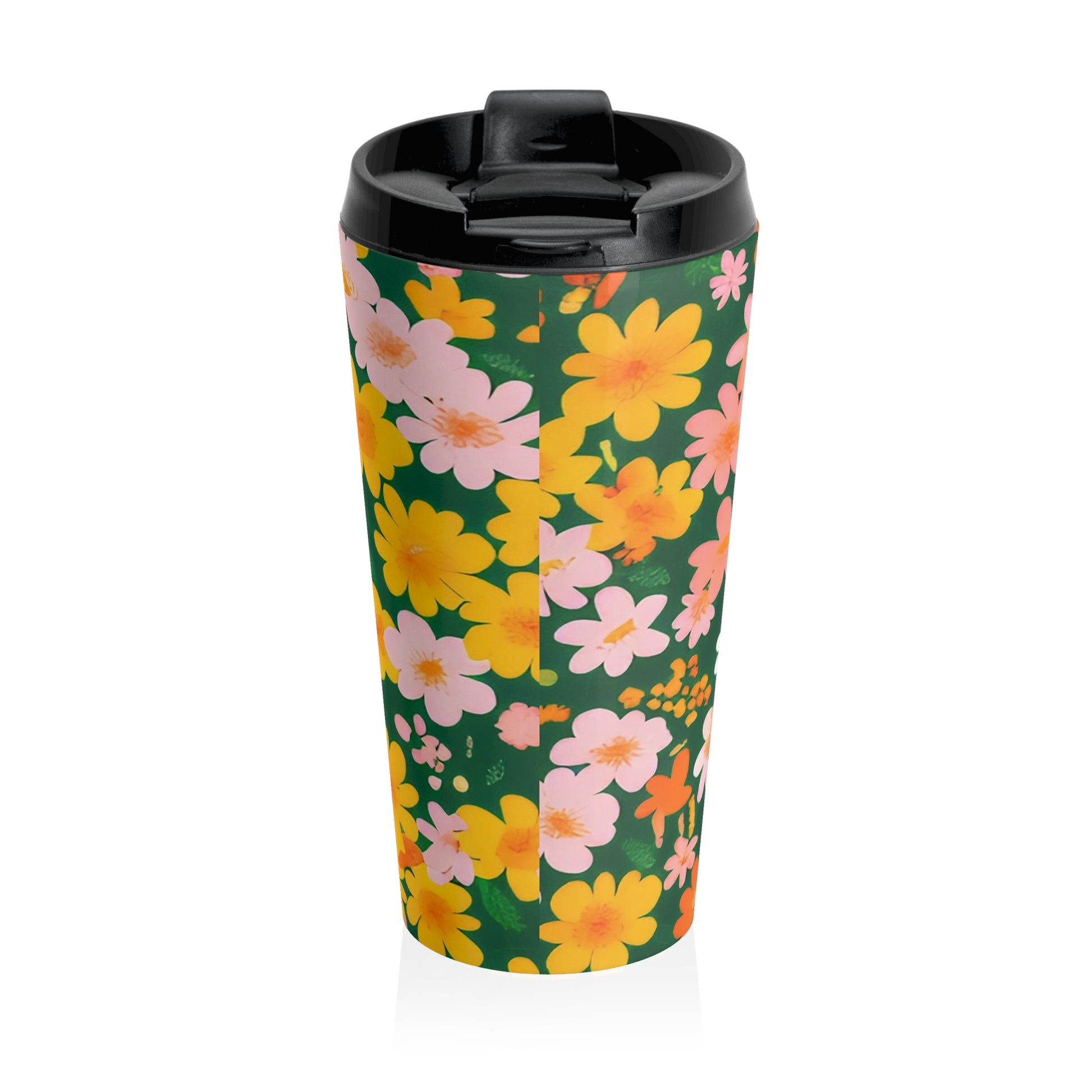Stainless Steel Travel Mug, Artsulli - Art is Long, Life is Short, Mug, , , , , , , 