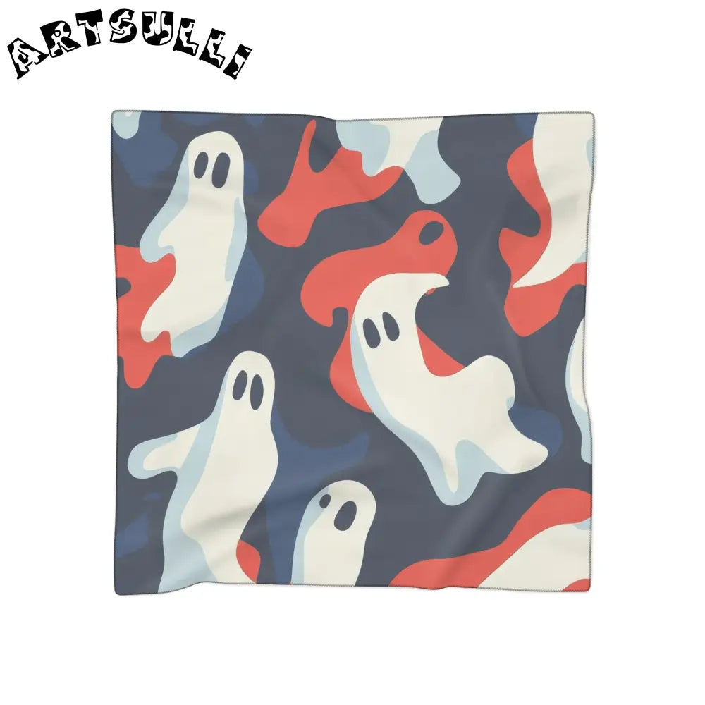 JAKKOUTTHEBXX Camo Ghosts Poly Scarf JAKKOUTTHEBXX Artsulli - Art