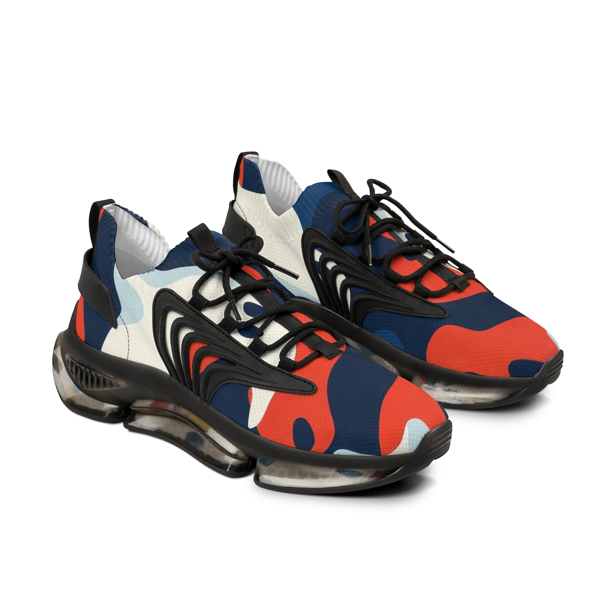Camo Ghosts Men's Mesh Sneakers, Artsulli - Art is Long, Life is Short, Shoes, Color, Black sole, Size, US 5, , , 15273454625199