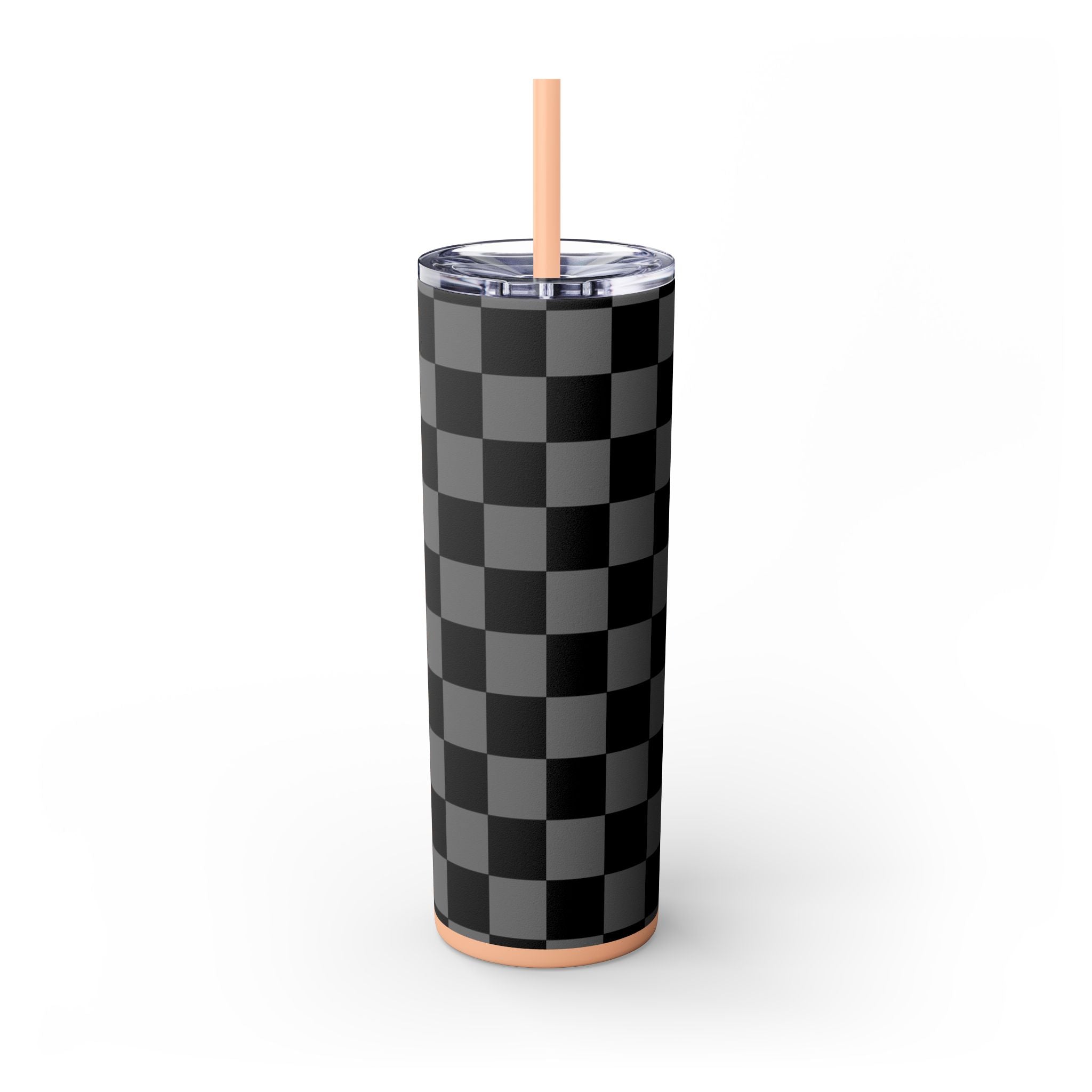 8K Void Surfer Skinny Tumbler with Straw, 20oz, Artsulli - Art is Long, Life is Short, Mug, , , , , , , 