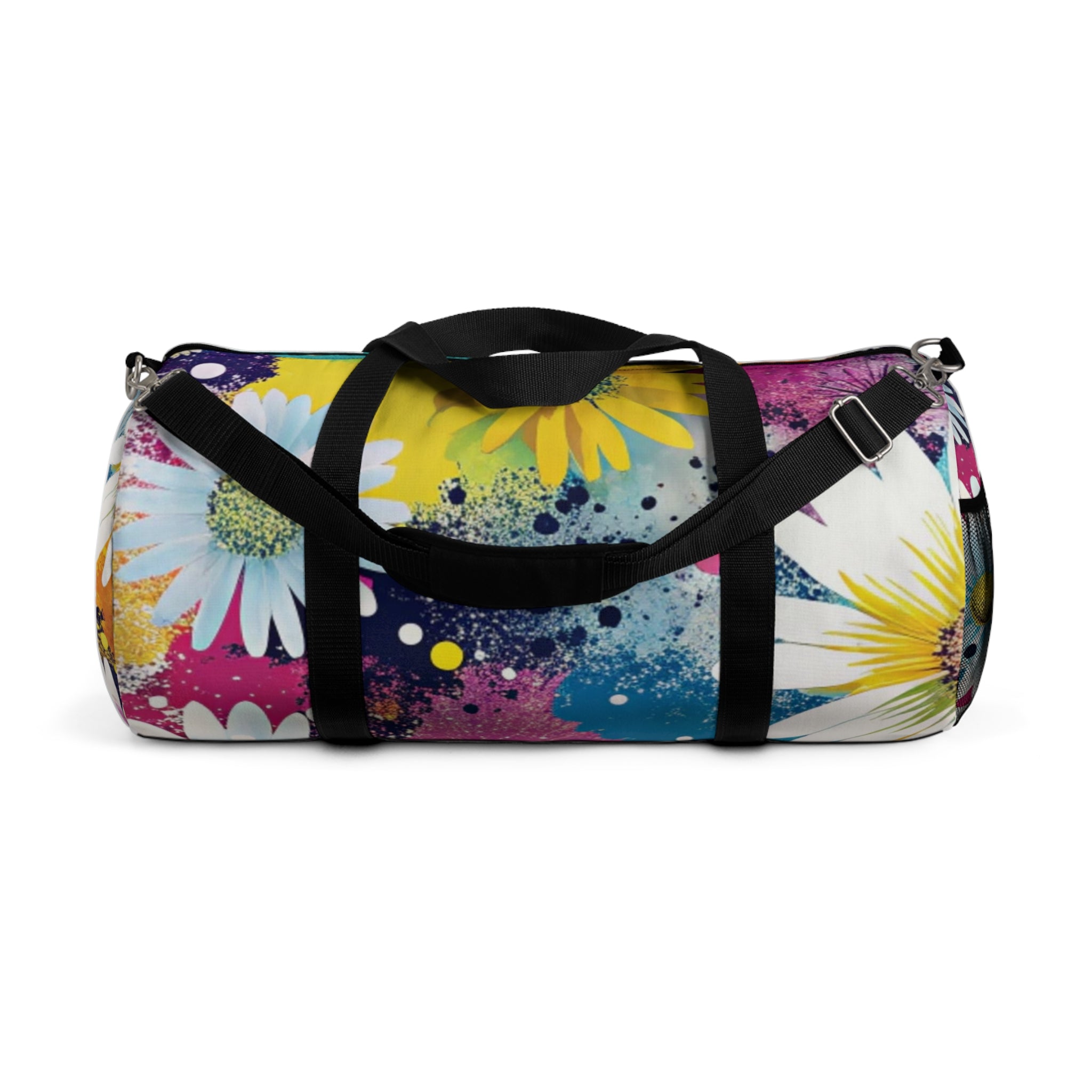 Magical Flower Explosion Multi-Color Duffel Bag, Artsulli - Art is Long, Life is Short, Bags, Size, Large, , , , , 41032496365780