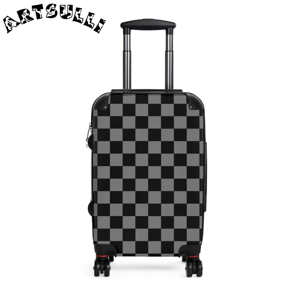 8K Void Surfer Suitcase, Artsulli - Art is Long, Life is Short, Bags, Size, Small, Color, Black, , , 11083270517642367628