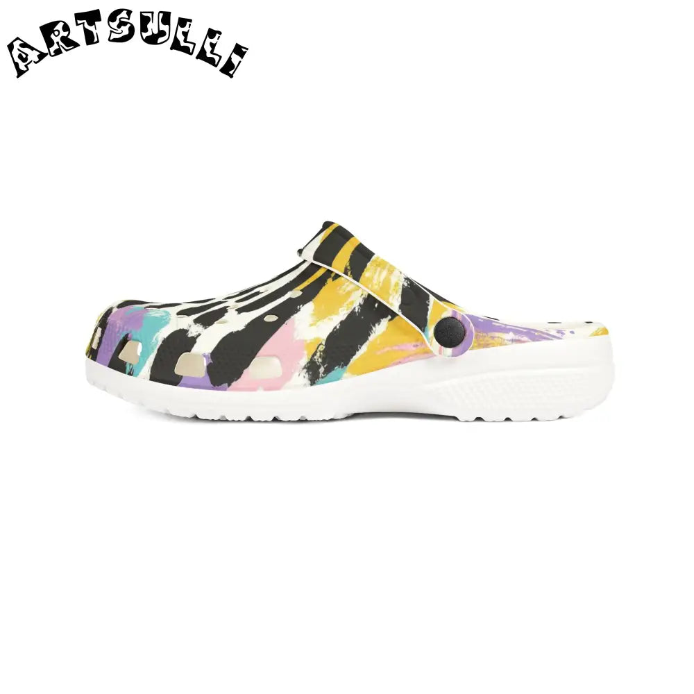 JAKKOUTTHEBXX Wild Zebra Stripes x Paint Brush Strokes EVA Foam