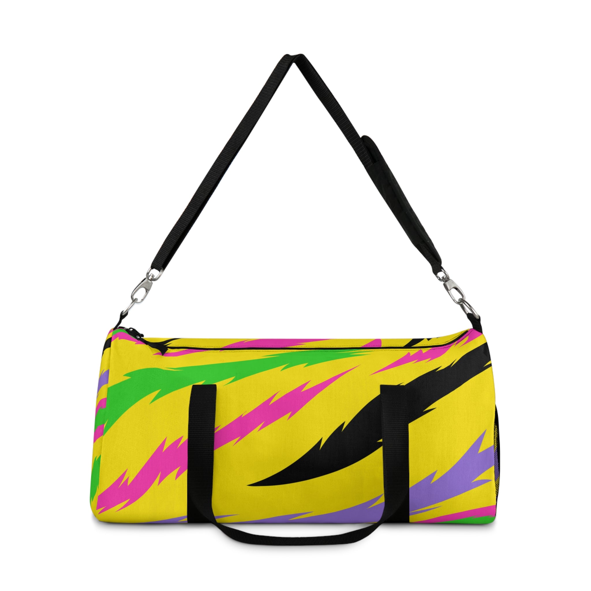 Electric Tiger Fur Duffel Bag, Artsulli - Art is Long, Life is Short, Bags, , , , , , , 