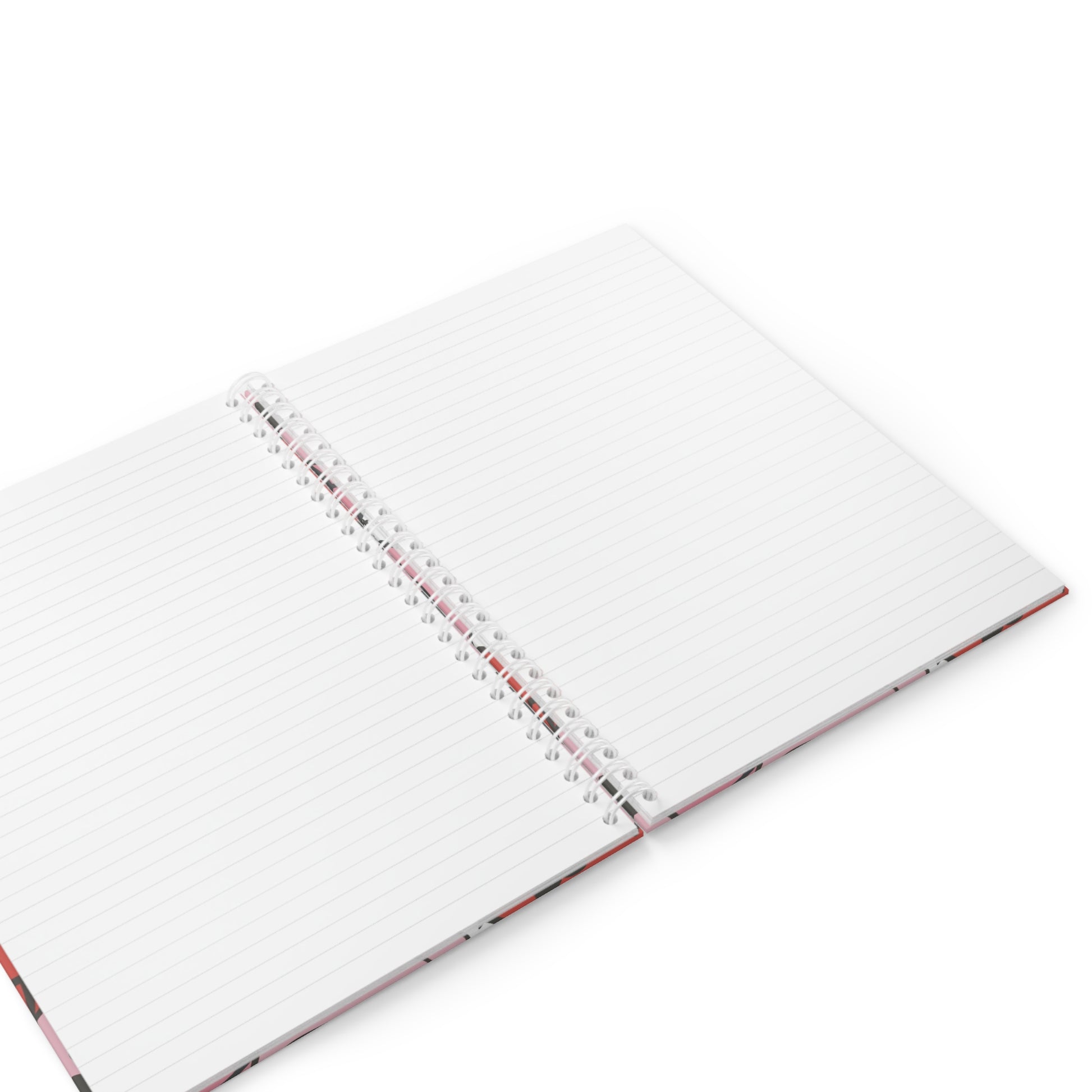 Smiley Face x Heart Eyes Pink and Red Spiral Notebook, Artsulli - Art is Long, Life is Short, Paper products, , , , , , , 