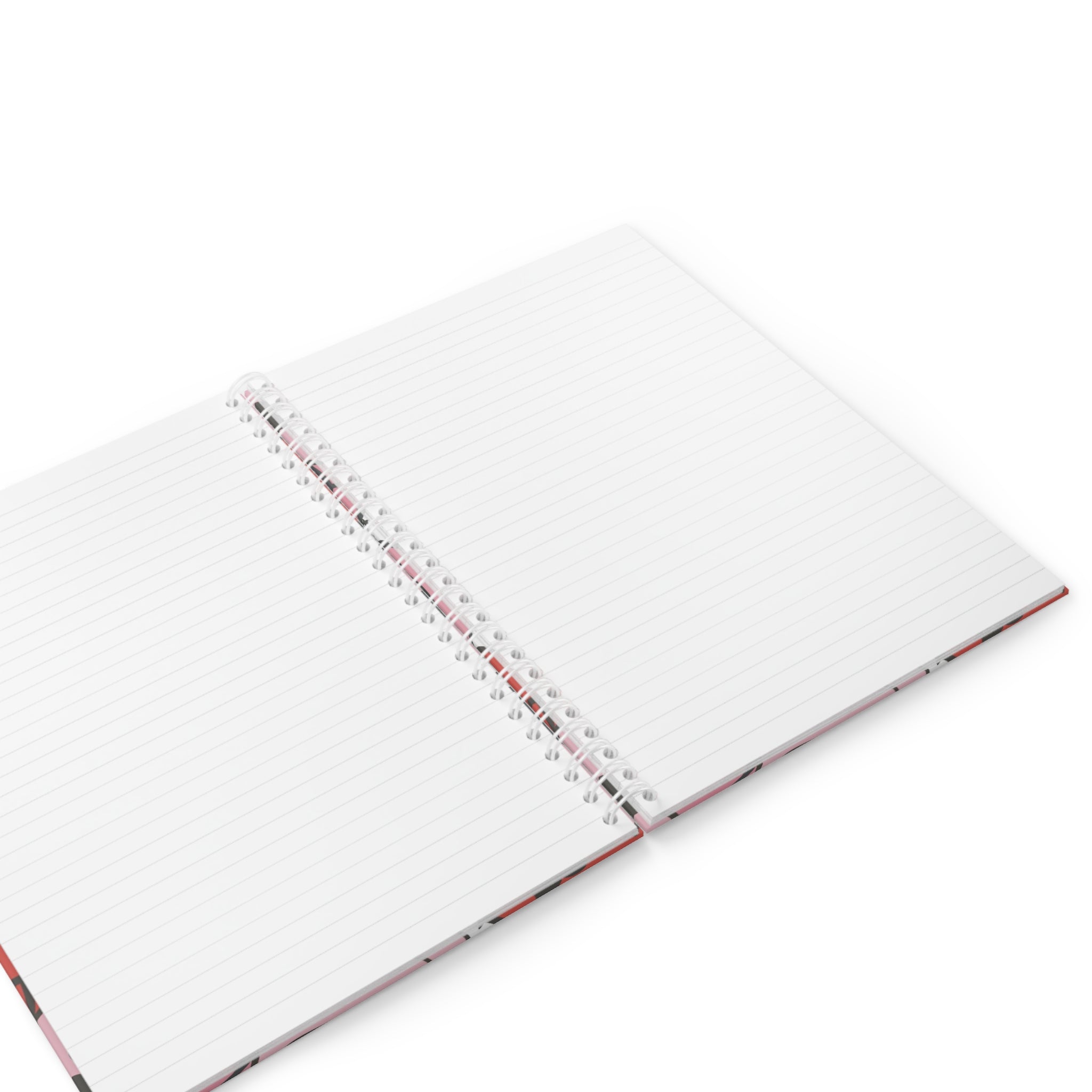 Smiley Face x Heart Eyes Pink and Red Spiral Notebook, Artsulli - Art is Long, Life is Short, Paper products, , , , , , , 