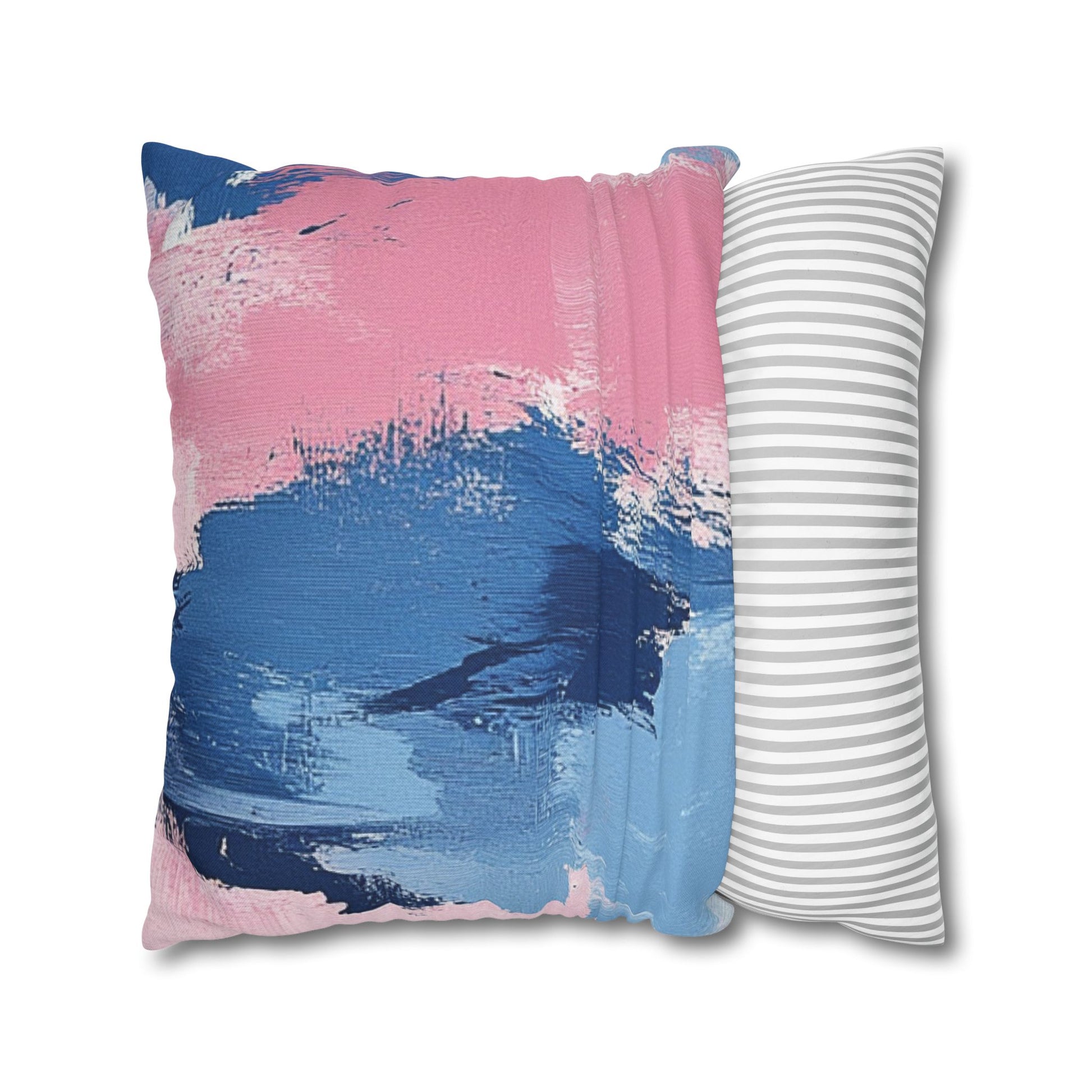 Spun Polyester Square Pillowcase, Artsulli - Art is Long, Life is Short, Home Decor, , , , , , , 