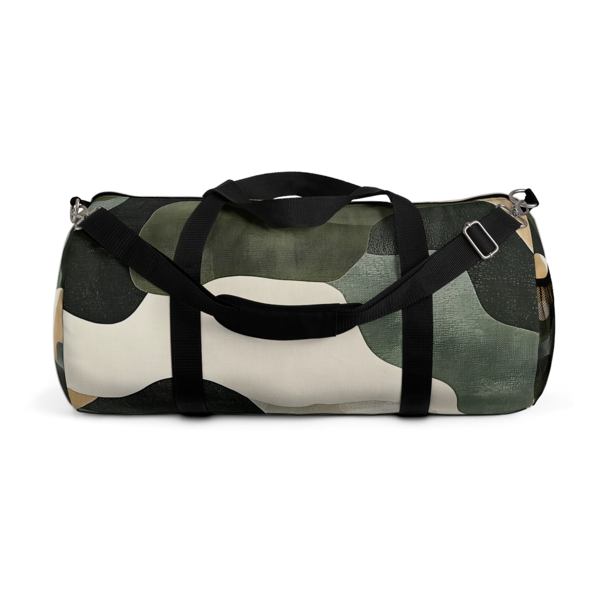 Camo Art Duffel Bag, Artsulli - Art is Long, Life is Short, Bags, Size, Large, , , , , 13279969533295