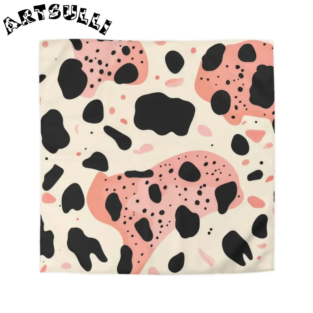 JAKKOUTTHEBXX Pink Cow Print Super Soft Art Printed Duvet Cover 2025
