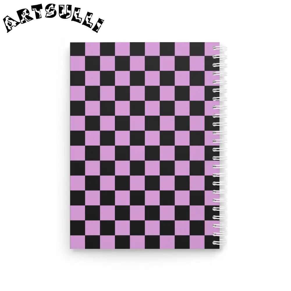 JAKKOUTTHEBXX Pixel Punk Vision Spiral Notebook JAKKOUTTHEBXX
