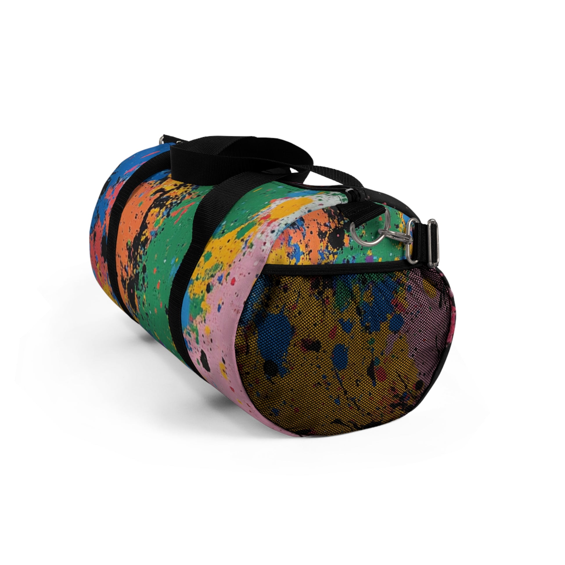 The Colors Of Paint Splatter Duffel Bag, Artsulli - Art is Long, Life is Short, Bags, , , , , , , 