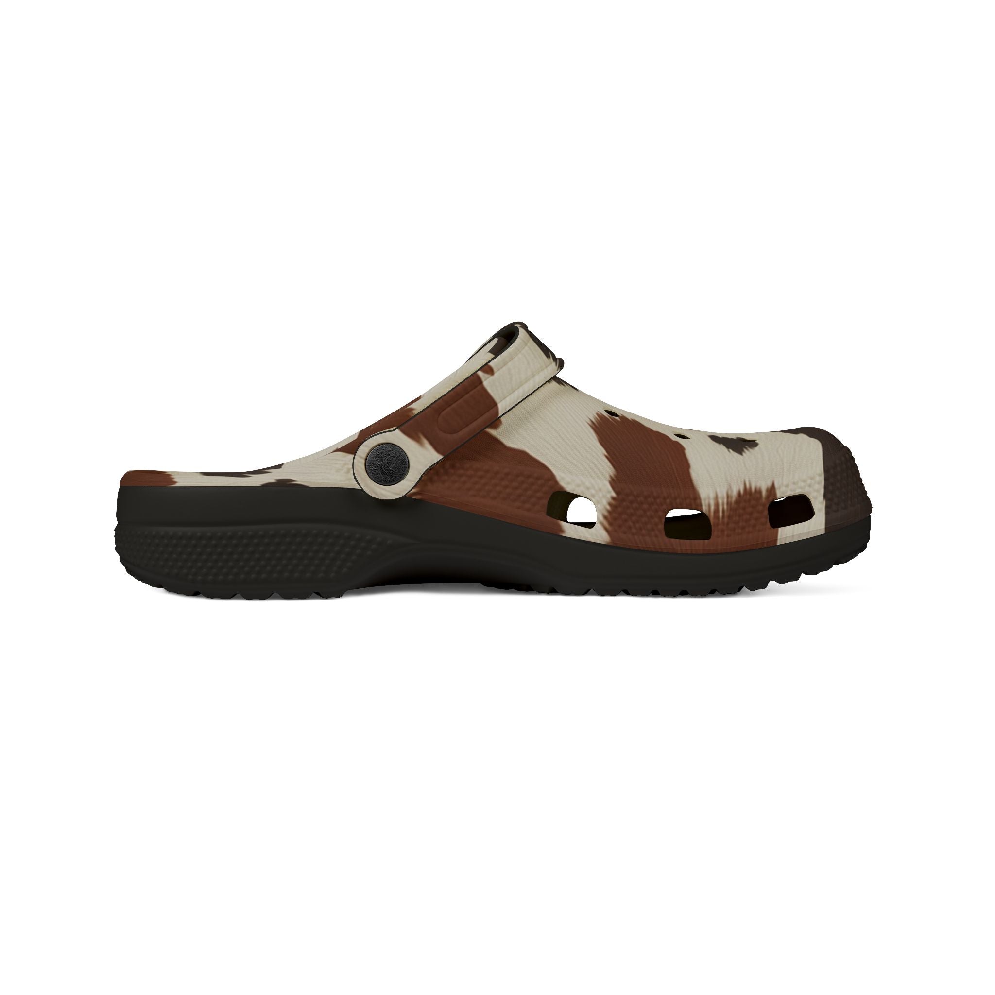Artisanal Hide Map EVA Foam Rubber Shoes (AOP), Artsulli - Art is Long, Life is Short, Shoes, , , , , , , 