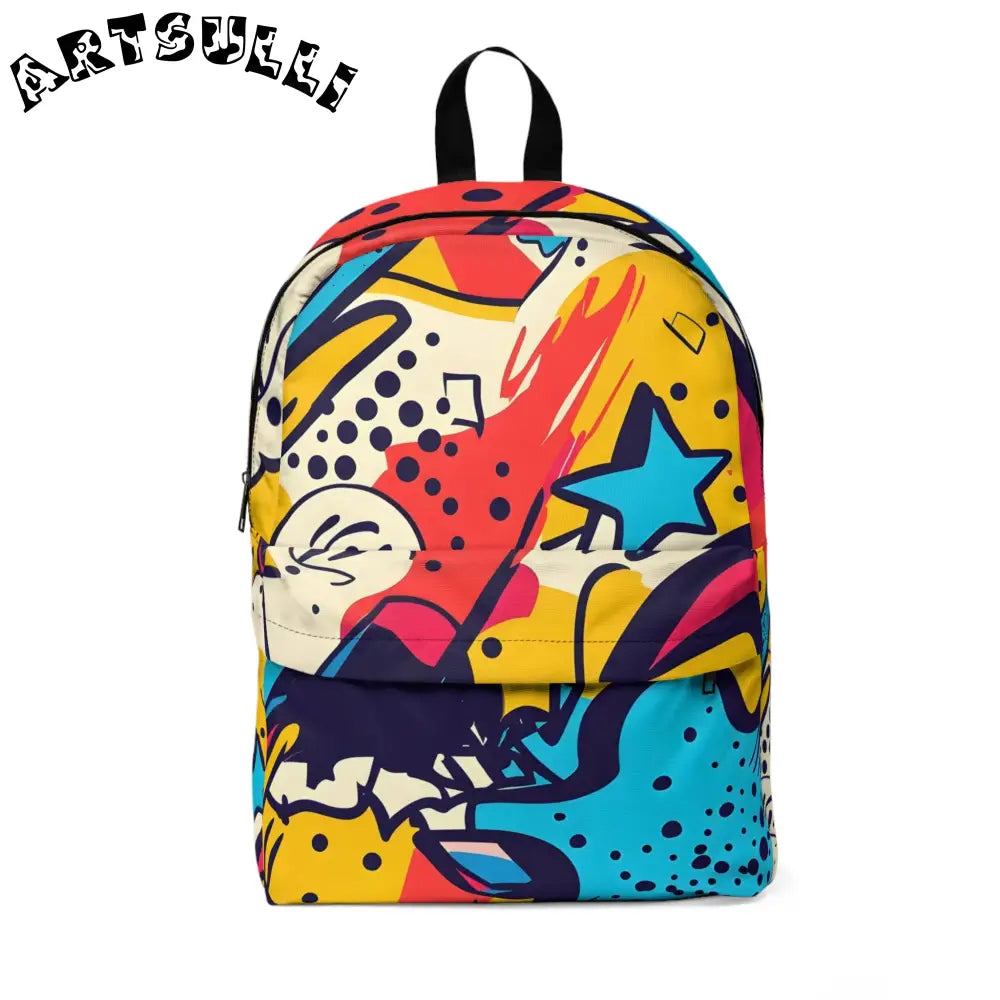 JAKKOUTTHEBXX Comic x Pop Art Unisex Classic Backpack JAKKOUTTHEBXX