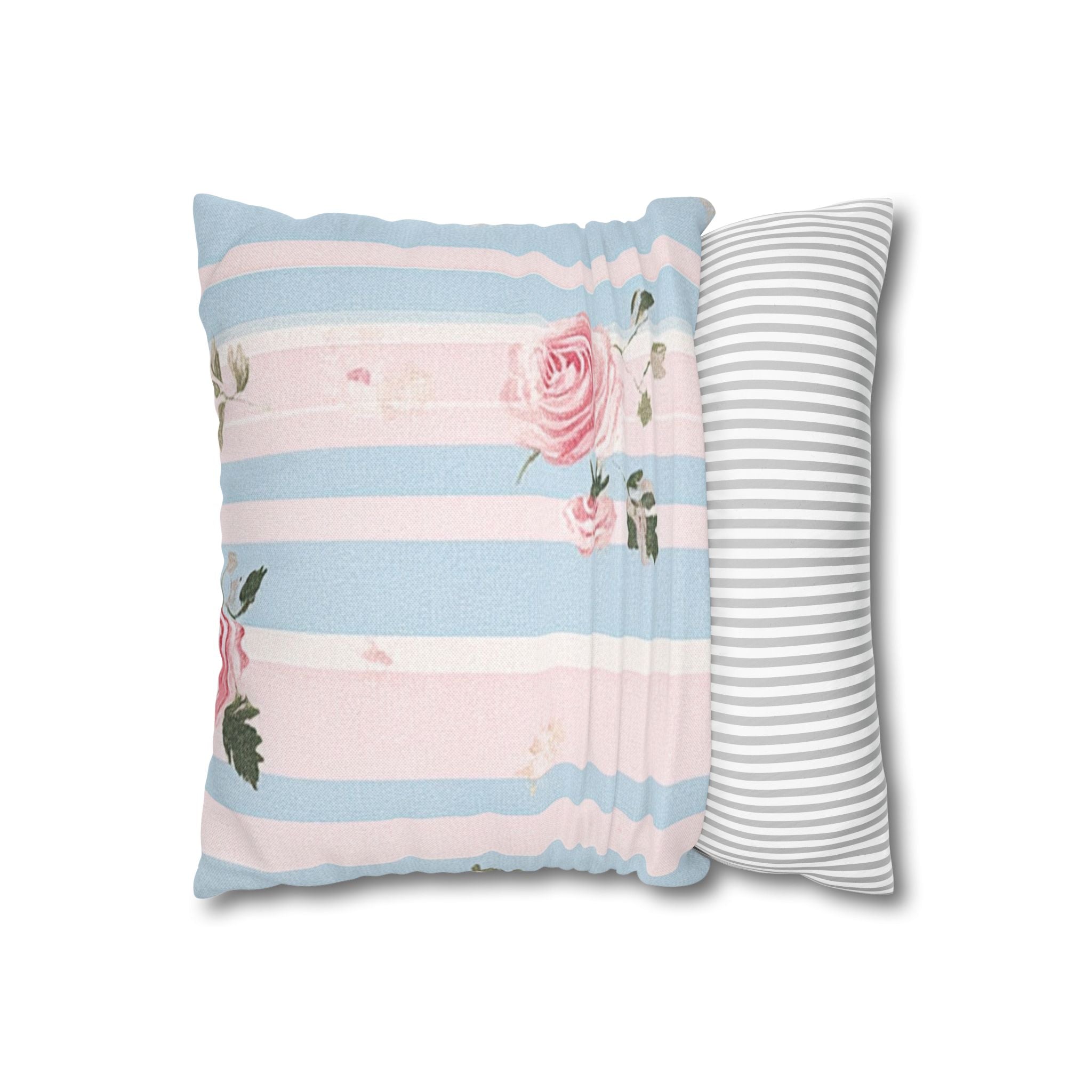 Spun Polyester Square Pillowcase