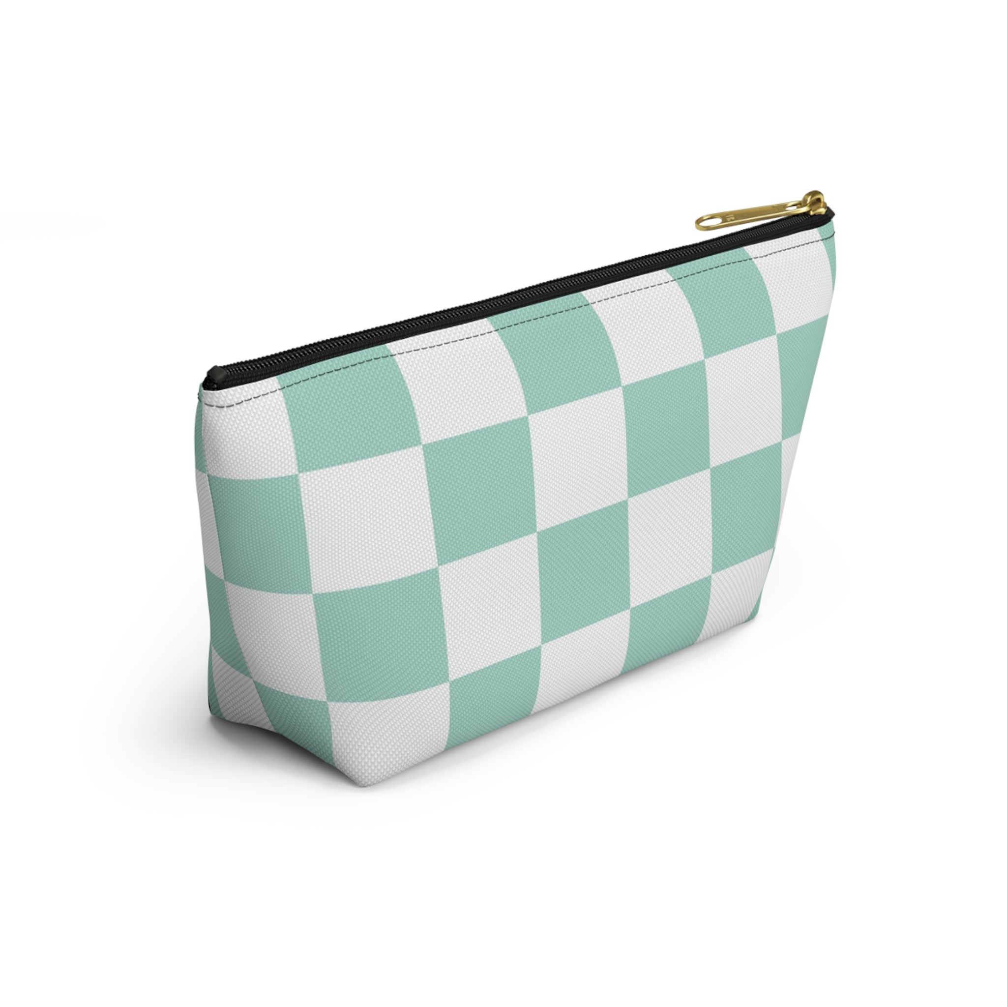 Chessboard Accessory Pouch w T-bottom, Artsulli - Art is Long, Life is Short, Bags, , , , , , , 