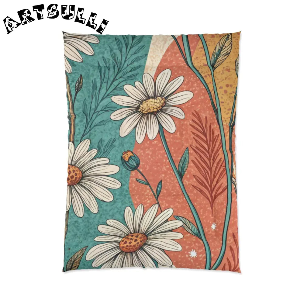 JAKKOUTTHEBXX Retro Daisy Dream Comforter JAKKOUTTHEBXX Artsulli