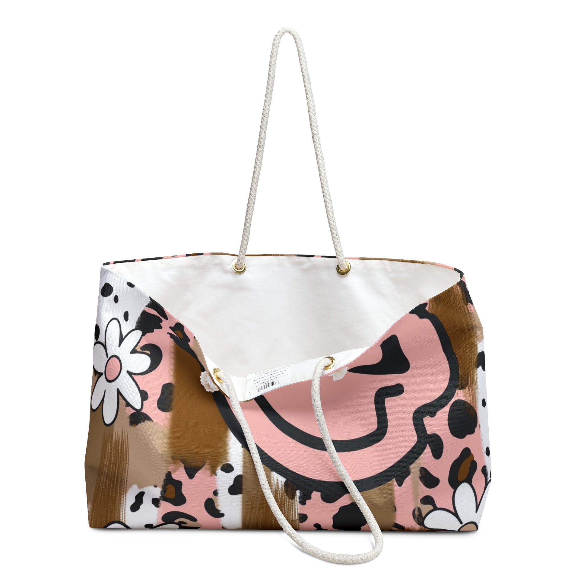 Sutfin Ghosts Pop Art Weekender Bag, Artsulli - Art is Long, Life is Short, Bags, , , , , , , 