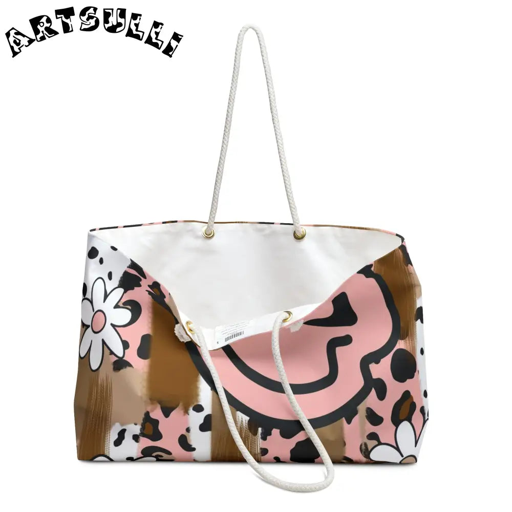 JAKKOUTTHEBXX Sutfin Ghosts Pop Art Weekender Bag JAKKOUTTHEBXX