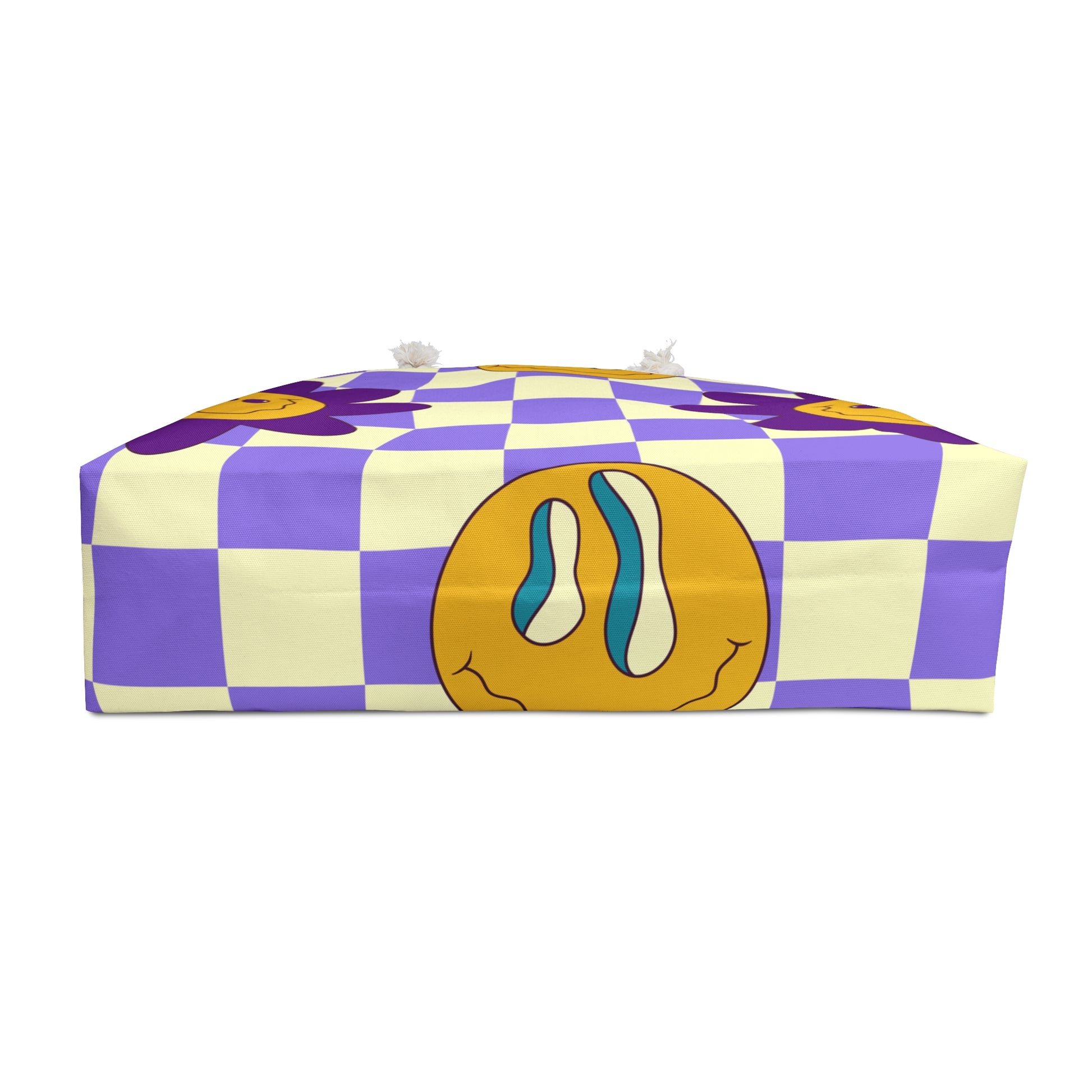 Trippy Flower Power Motifs Weekender Bag, Artsulli - Art is Long, Life is Short, Bags, , , , , , , 