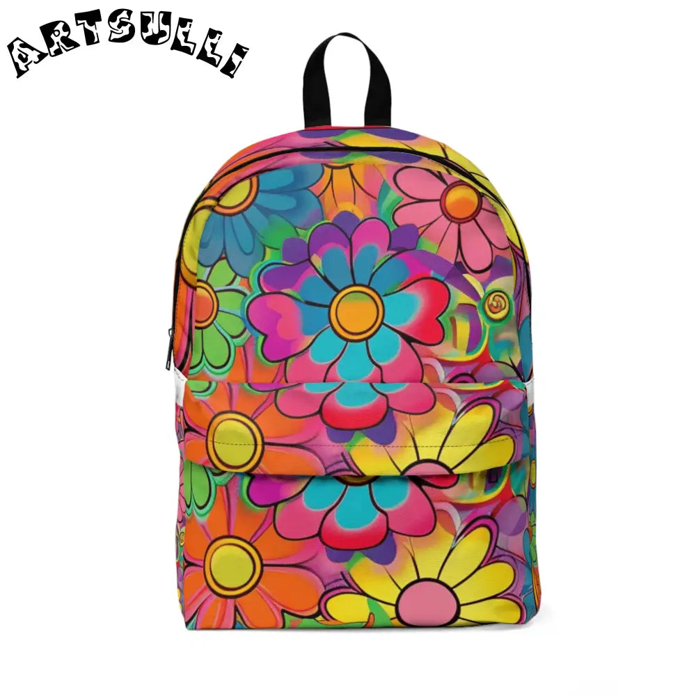 JAKKOUTTHEBXX Chromatic Daisy Dream Unisex Classic Backpack