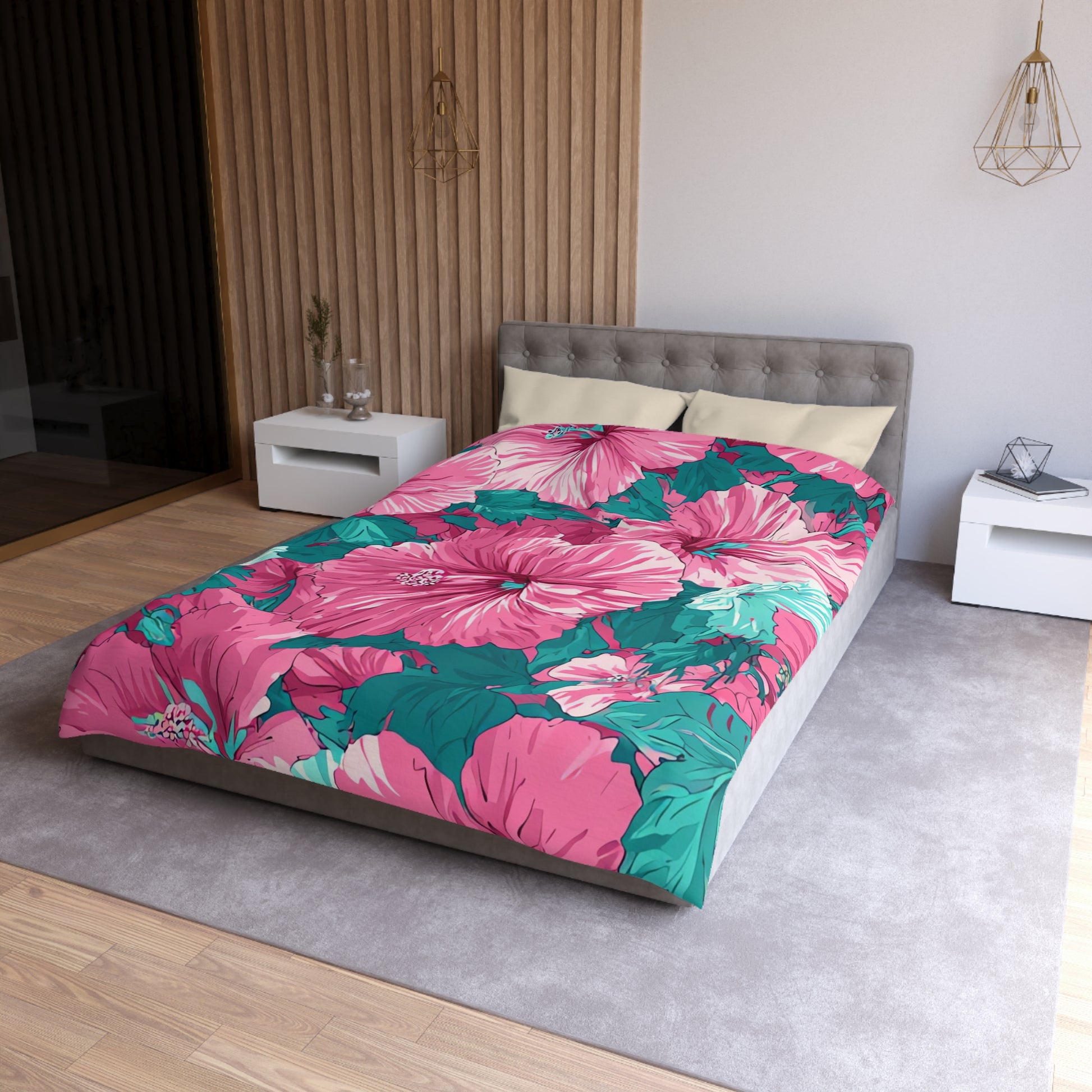 Flowerpunk Aloha Microfiber Duvet Cover, Artsulli - Art is Long, Life is Short, Home Decor, , , , , , , 