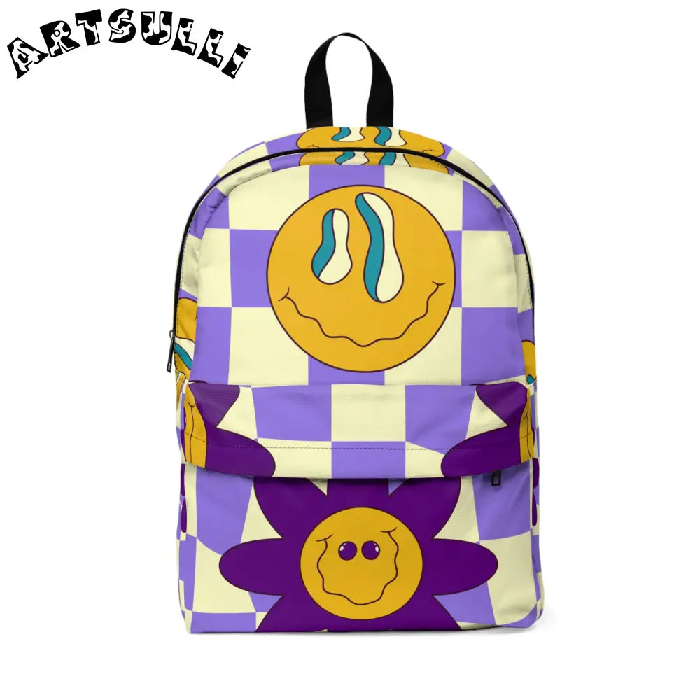 JAKKOUTTHEBXX Trippy Flower Power Motifs Unisex Classic Backpack