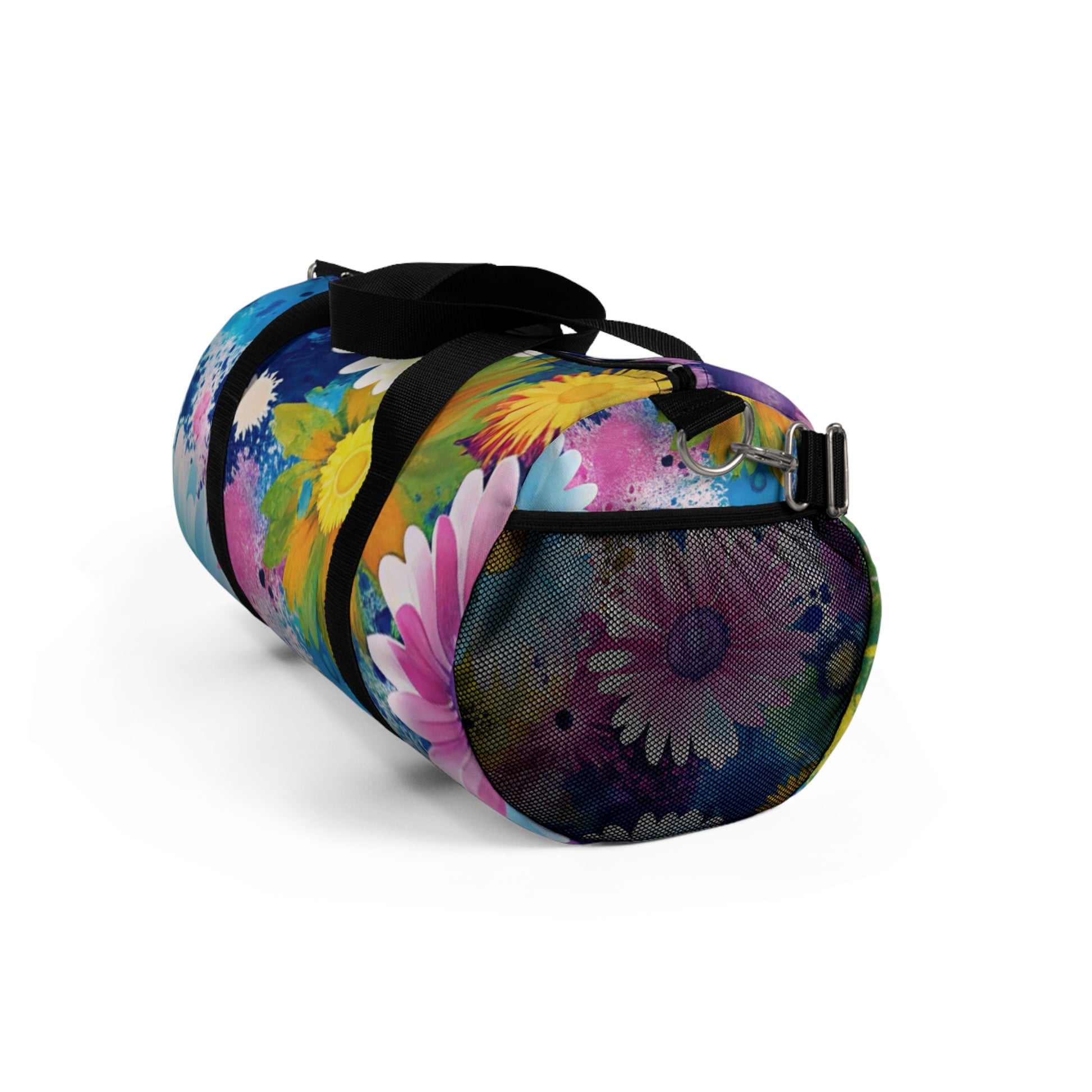 Magical Flower Explosion Multi-Color Duffel Bag, Artsulli - Art is Long, Life is Short, Bags, , , , , , , 