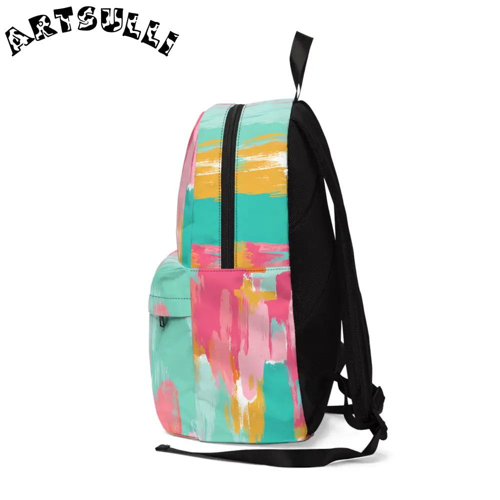 JAKKOUTTHEBXX Preppy Pixel Bloom Unisex Classic Backpack