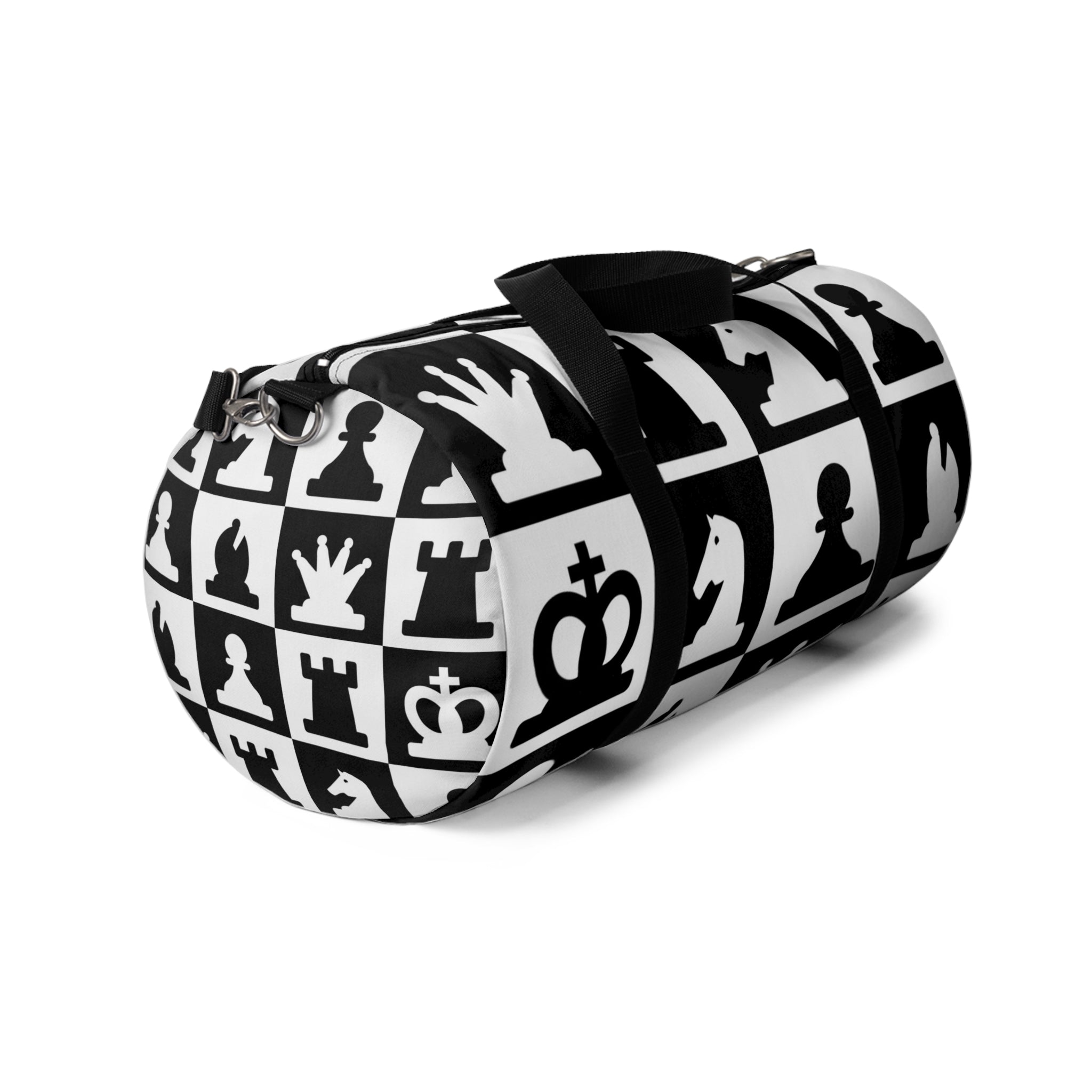 AI Chess Procedural Palace Duffel Bag, Artsulli - Art is Long, Life is Short, Bags, , , , , , , 
