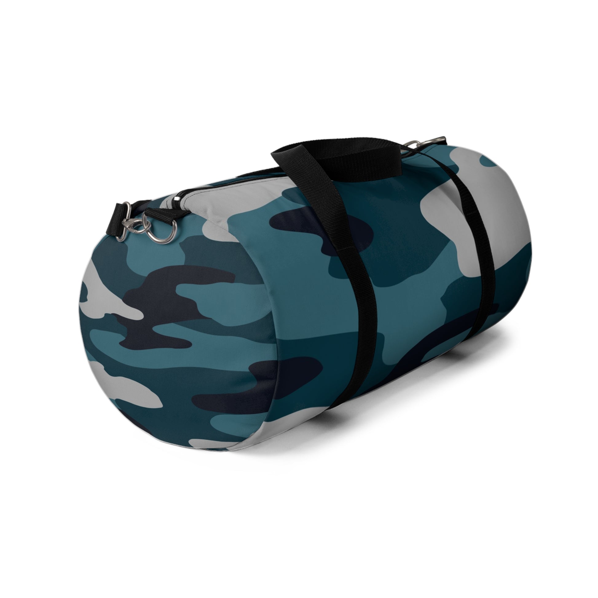 Blue Camouflage Duffel Bag, Artsulli - Art is Long, Life is Short, Bags, , , , , , , 
