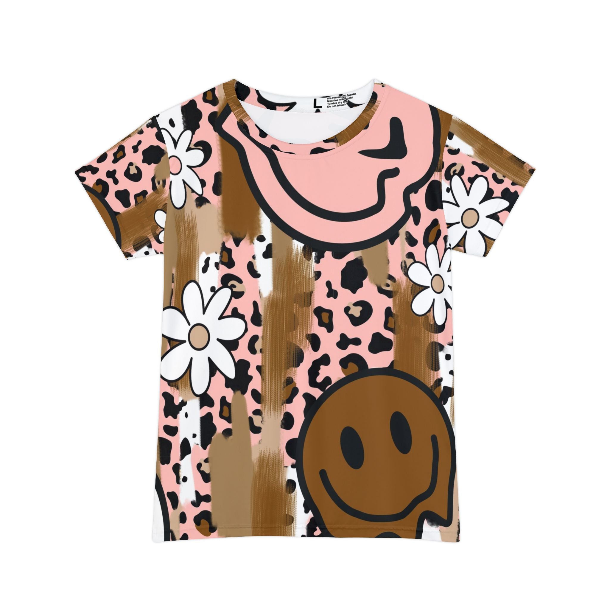 Sutfin Ghosts Pop Art Women's Short Sleeve Shirt (AOP), Artsulli - Art is Long, Life is Short, All Over Prints, Size, XS, , , , , 50701262163706406281