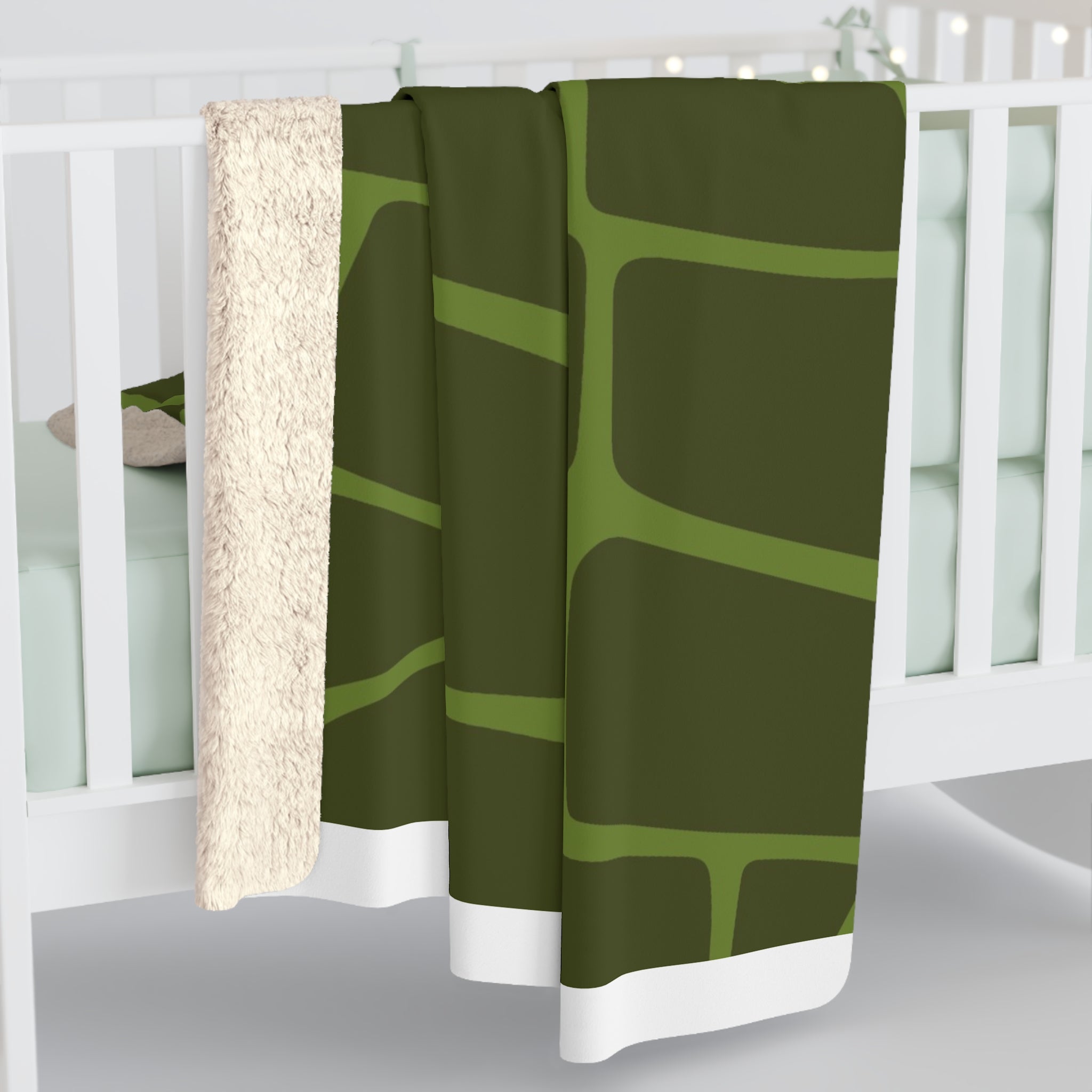 Giraffe Army Sherpa Fleece Blanket, Artsulli - Art is Long, Life is Short, Home Decor, , , , , , , 