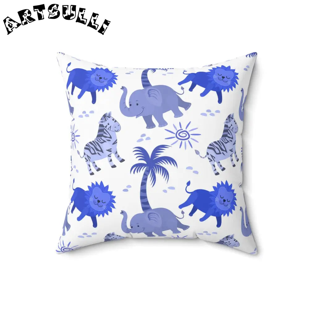 JAKKOUTTHEBXX Spun Polyester Square Pillow JAKKOUTTHEBXX Artsulli