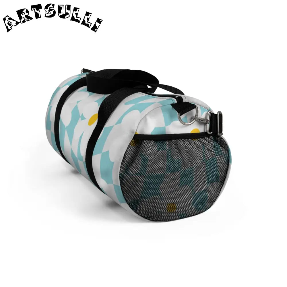 JAKKOUTTHEBXX Trippy Check Garden II Duffel Bag JAKKOUTTHEBXX