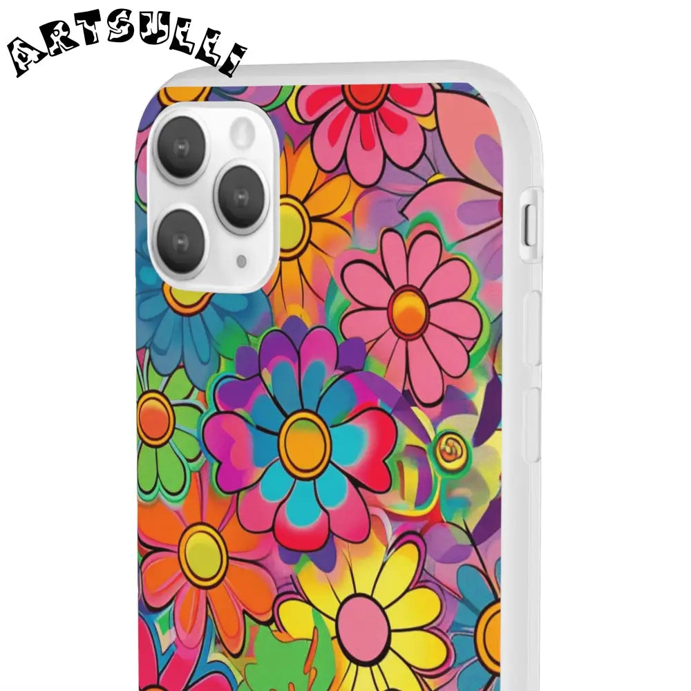 JAKKOUTTHEBXX Chromatic Daisy Dream Flexi Cases JAKKOUTTHEBXX