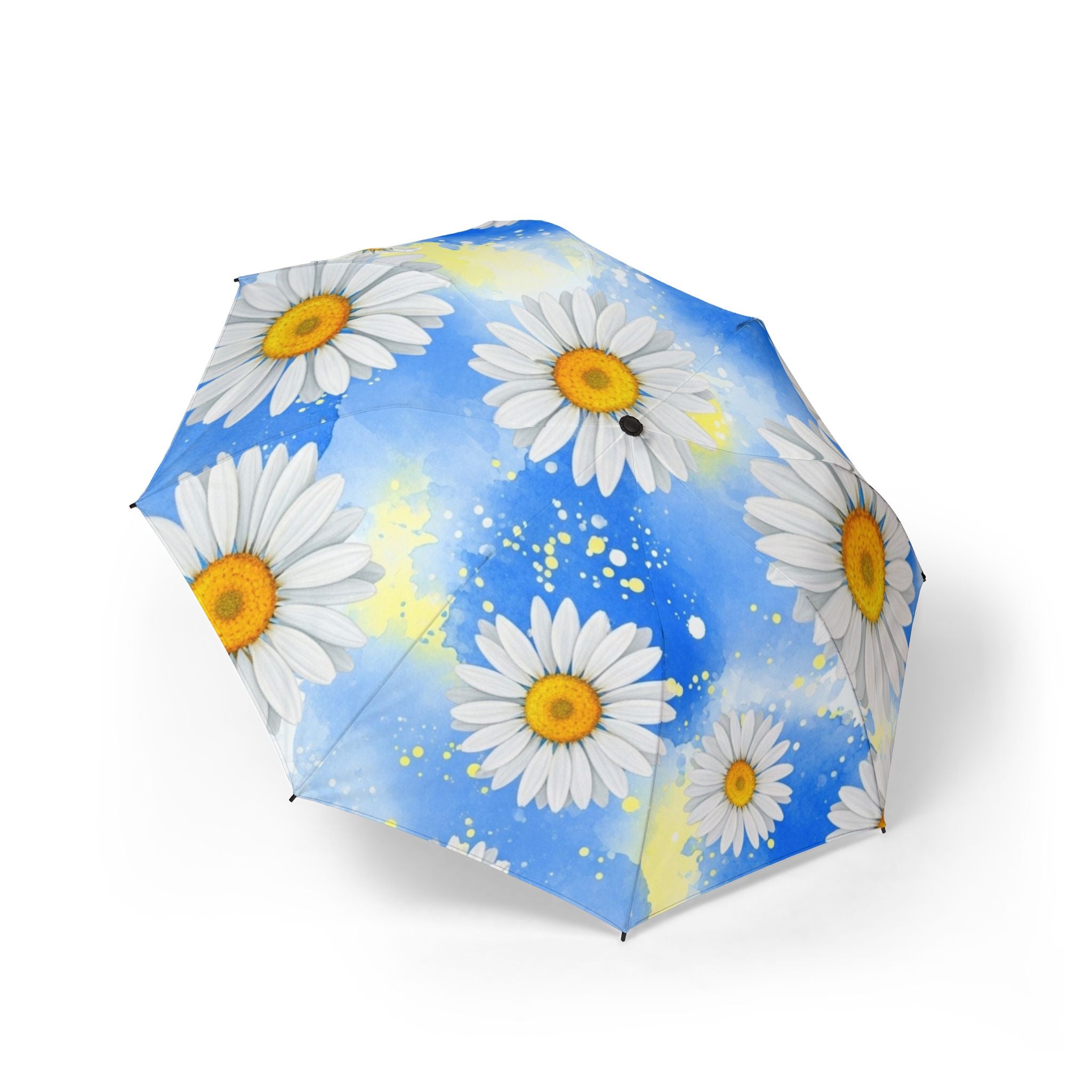 Daisies Semi-Automatic Foldable Umbrella, Artsulli - Art is Long, Life is Short, Accessories, Size, One size, , , , , 22747837371334724430