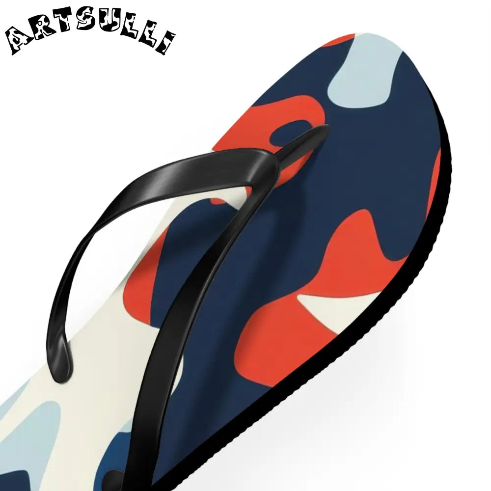 JAKKOUTTHEBXX Camo Ghosts Flip Flops JAKKOUTTHEBXX Artsulli - Art
