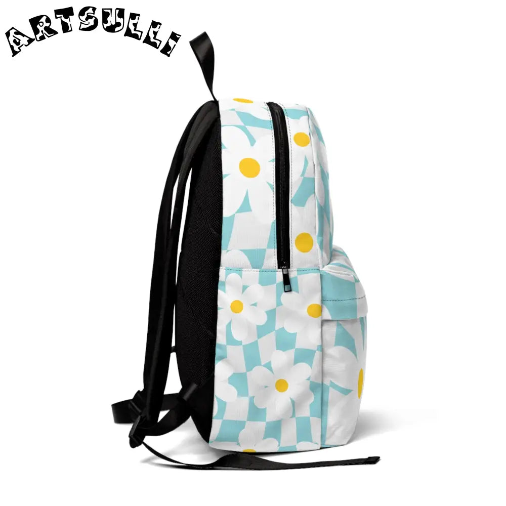 JAKKOUTTHEBXX Trippy Check Garden Unisex Classic Backpack