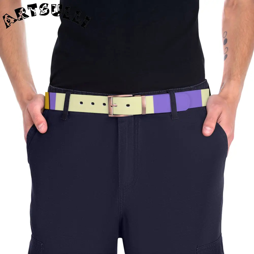 JAKKOUTTHEBXX Trippy Flower Power Motifs Rave Garden Grins Belt