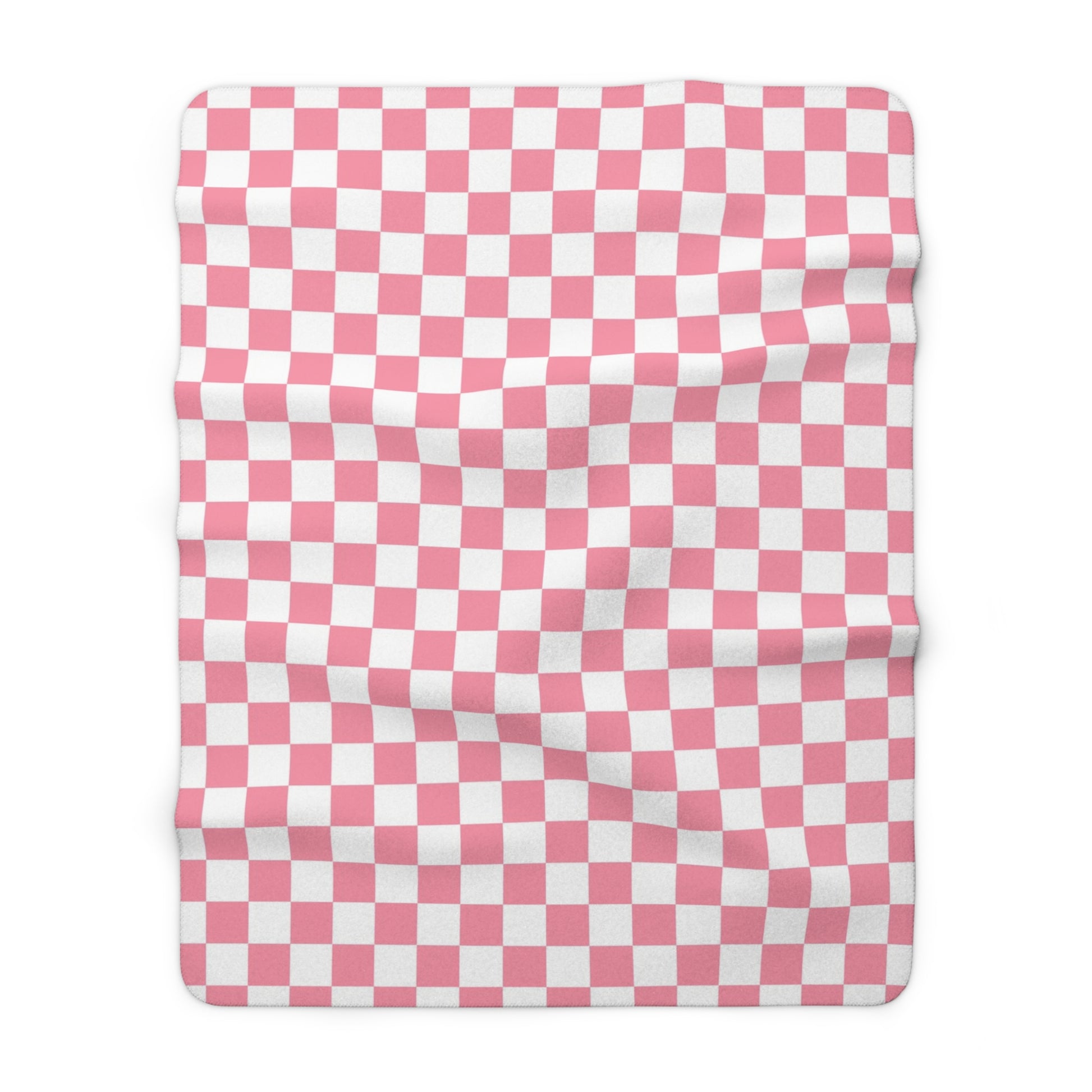 Brigandine Checkered Scene Sherpa Fleece Blanket, Artsulli - Art is Long, Life is Short, Home Decor, Size, 60" × 80", , , , , 78765768233290008568