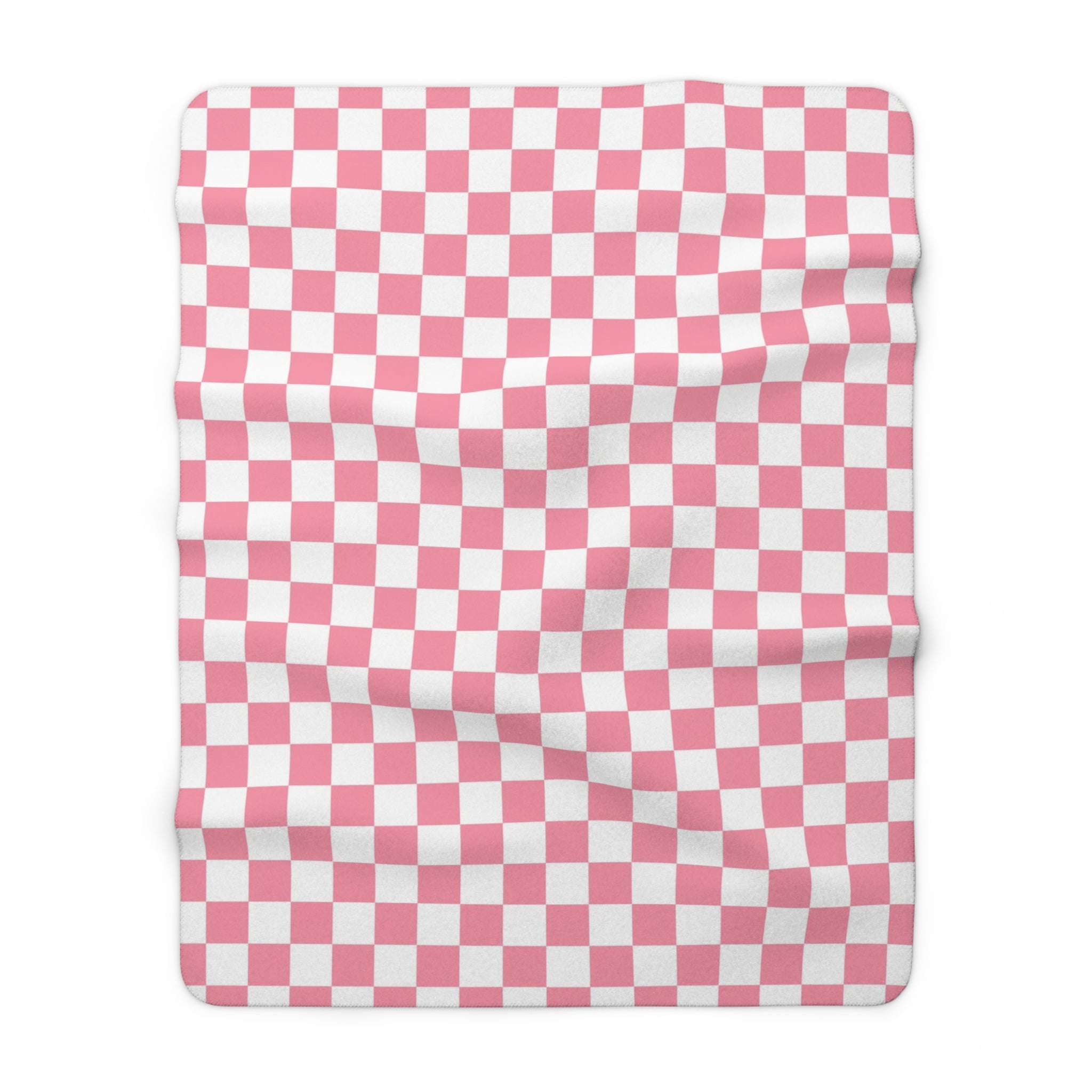 Brigandine Checkered Scene Sherpa Fleece Blanket, Artsulli - Art is Long, Life is Short, Home Decor, Size, 60" × 80", , , , , 78765768233290008568