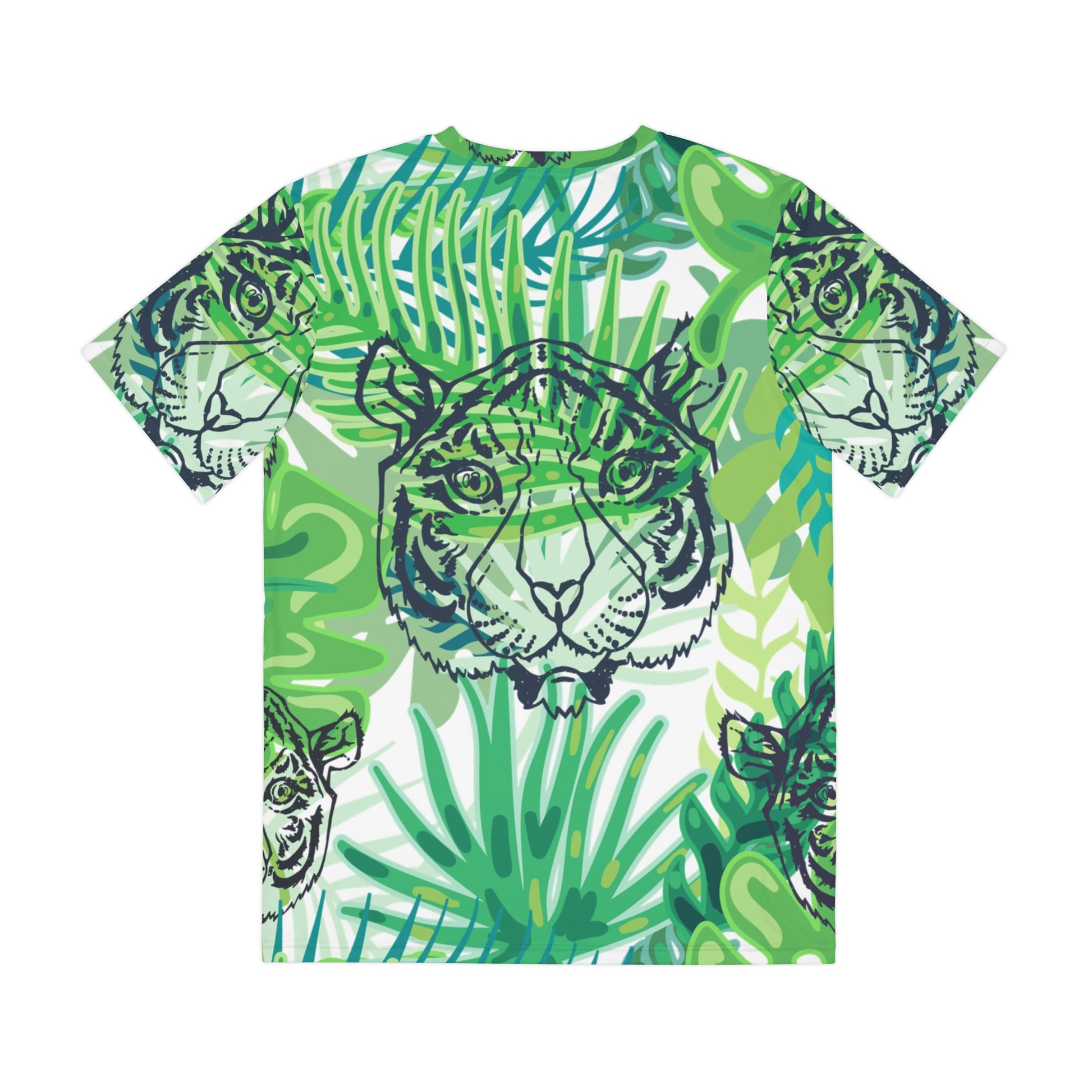 McIans Chartreuse Jungle Men's Polyester Tee (AOP), Artsulli - Art is Long, Life is Short, All Over Prints, , , , , , , 