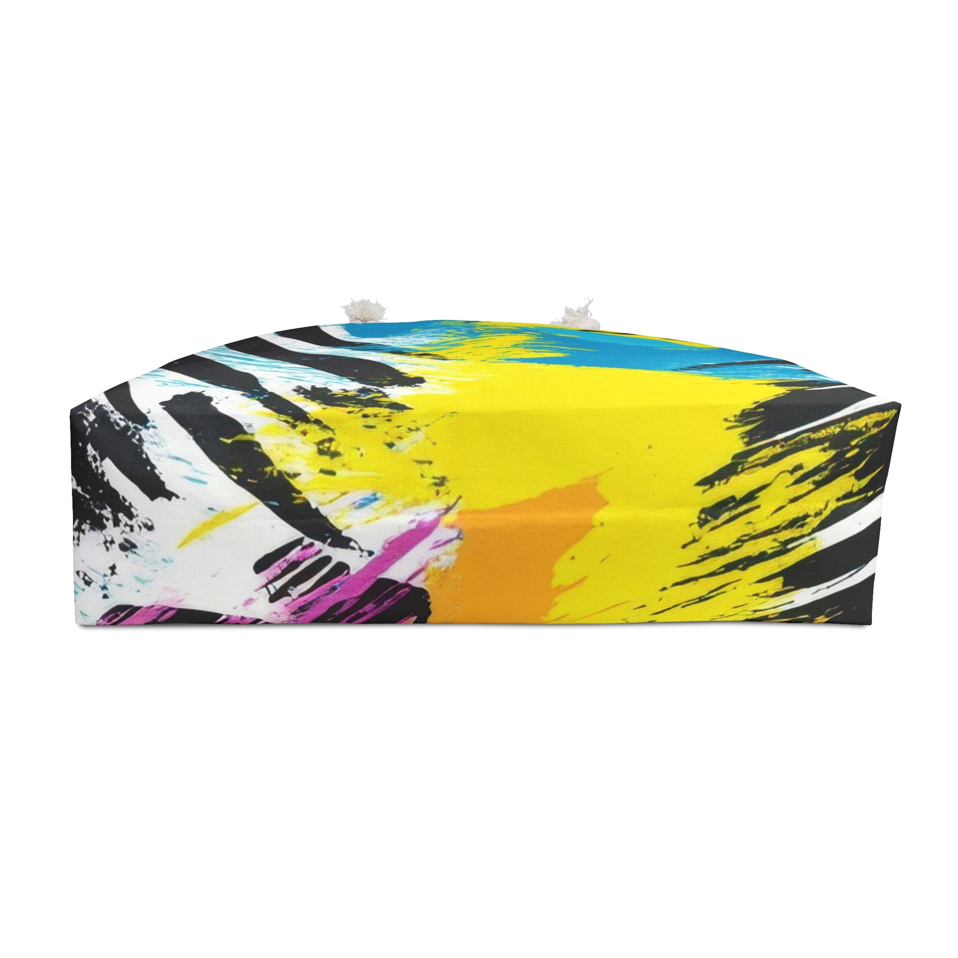Zebra Stripes x Leapord Print x Paint Splatter Multi-Color Weekender Bag, Artsulli - Art is Long, Life is Short, Bags, , , , , , , 