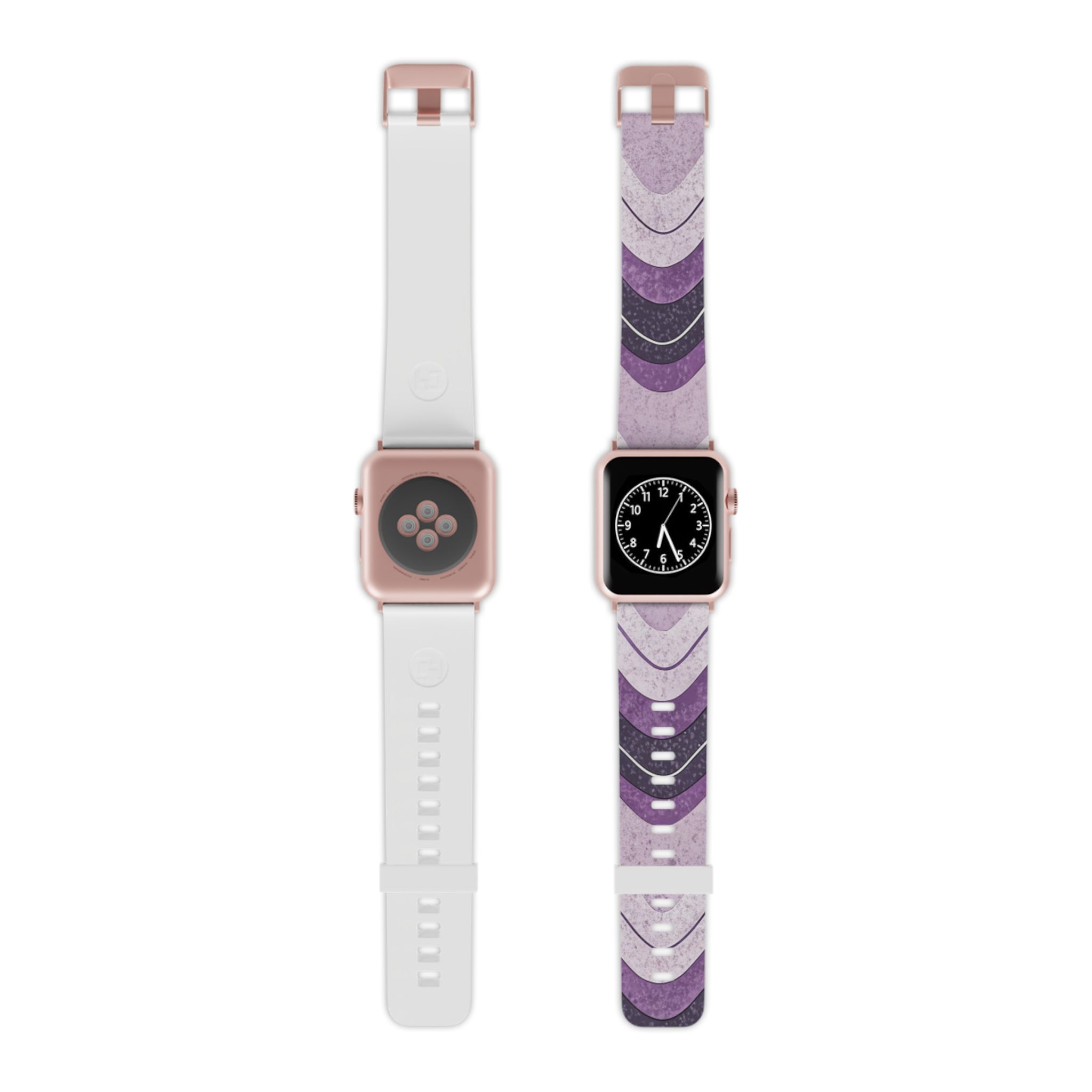 Bat Wave Watch Band for Apple Watch, Artsulli - Art is Long, Life is Short, Accessories, Size, 7.5'' × 0.75'' / 38 - 40 mm, Color, Rose Gold, , , 47827419321323